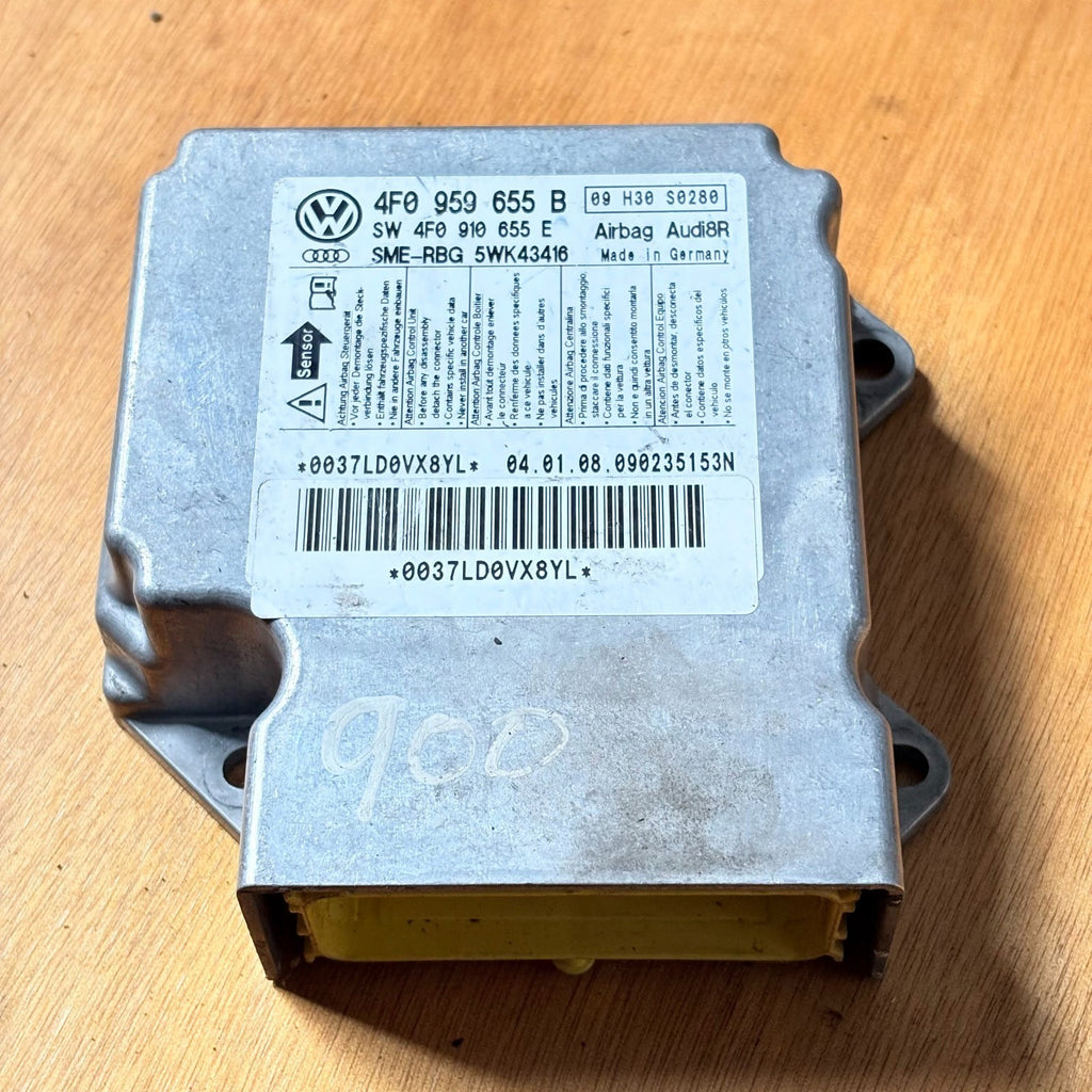 04-11 AUDI A6 C6 SALOON BAG ECU/MODULE 4F0 959 655 B/4F0959655B