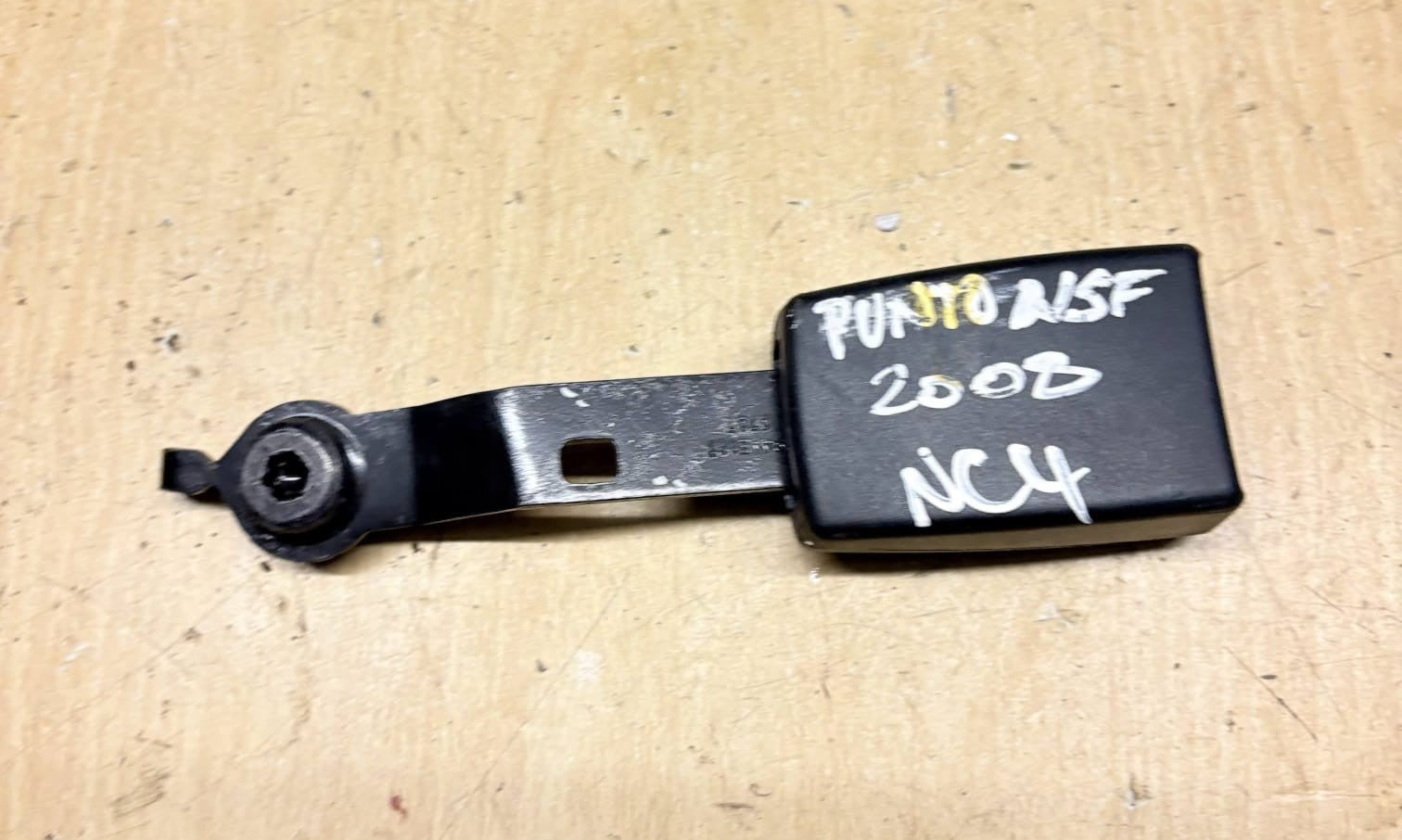Fiat Grande Punto 2005-2012 Passenger Front Left Seat Belt Stalk NSF 185080280