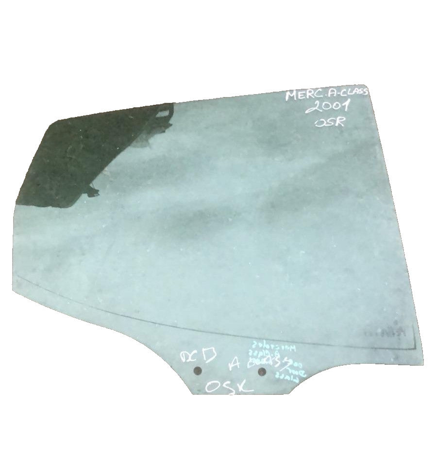 MERCEDES A CLASS W168 1997-2004 REAR RIGHT DRIVER SIDE GLASS WINDOW