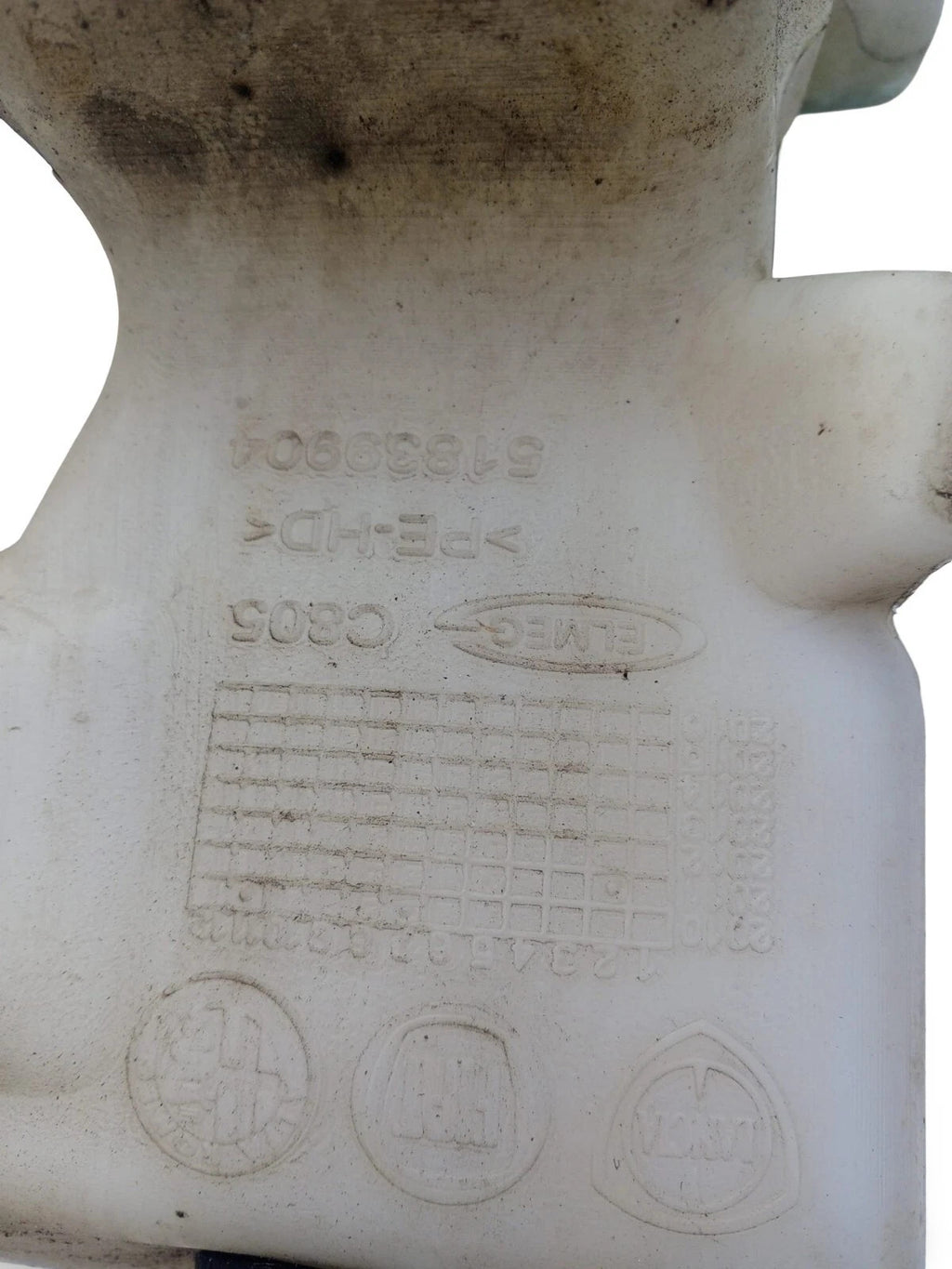 Chrysler Ypsilon Washer Tank Bottle 51839904 1.2 2013 RHD 25987055 Gennuine