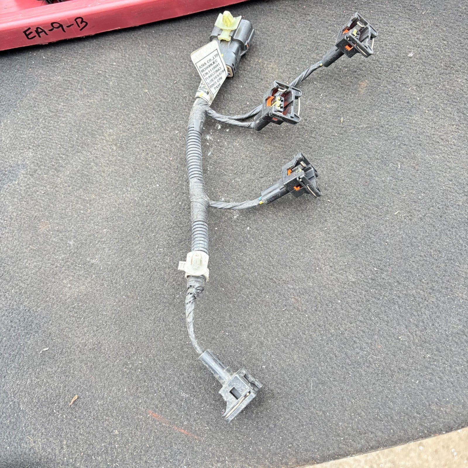 CHEVROLET SPARK FUEL INJECTORS WIRING LOOM 94572663 (10-14)