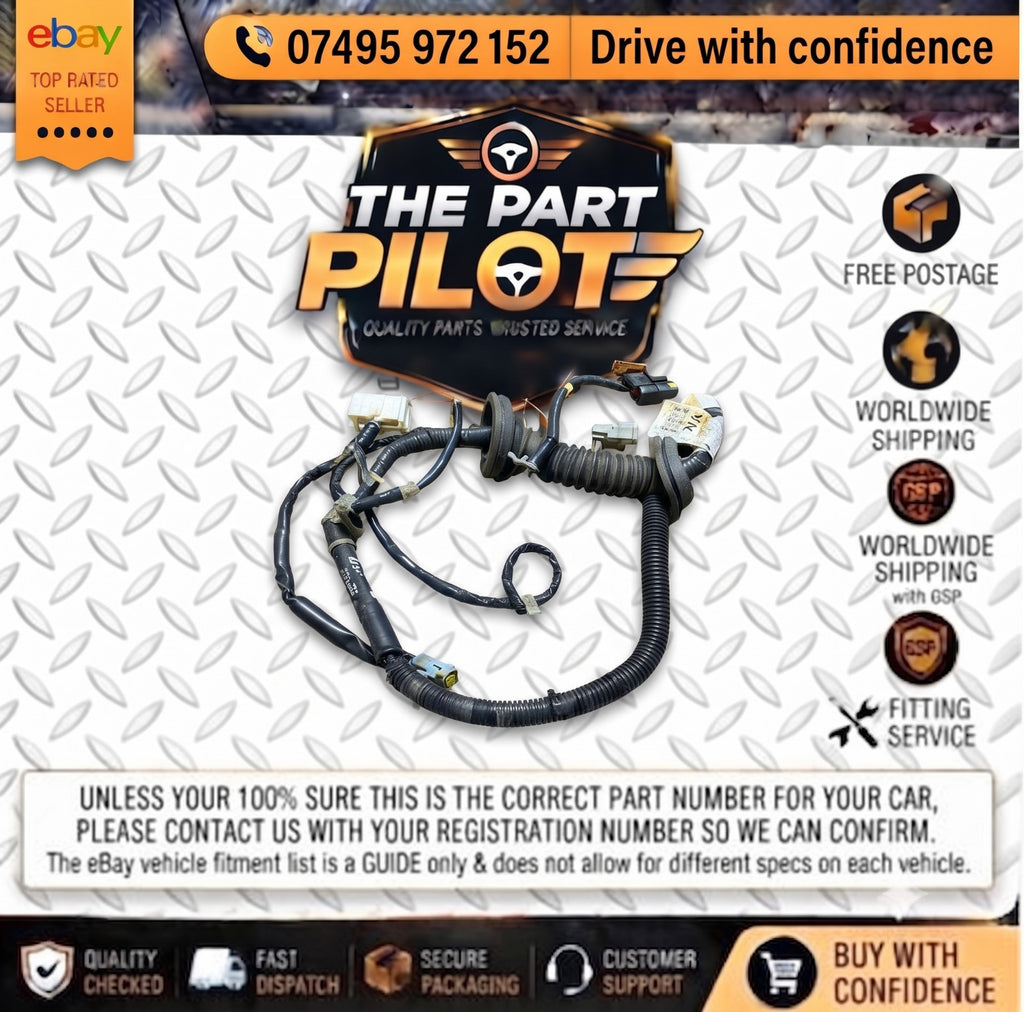 Nissan Micra C+C CK12 2005-2009 Driver Door Wiring Loom Harness 24124-BC001