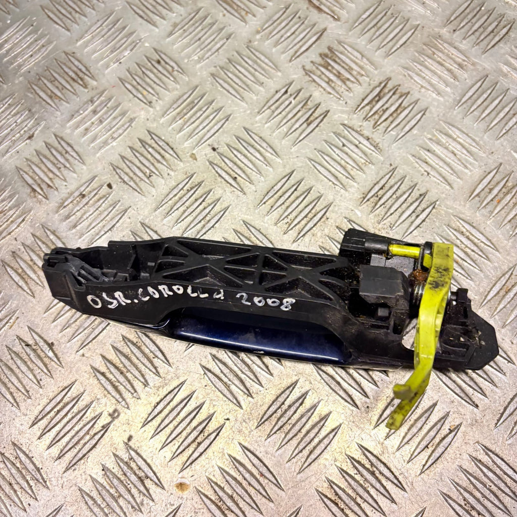 NISSAN QASHQAI 1.6 dCi 2008 RHD Rear Right Exterior Door Handle 80610-21133 OSR