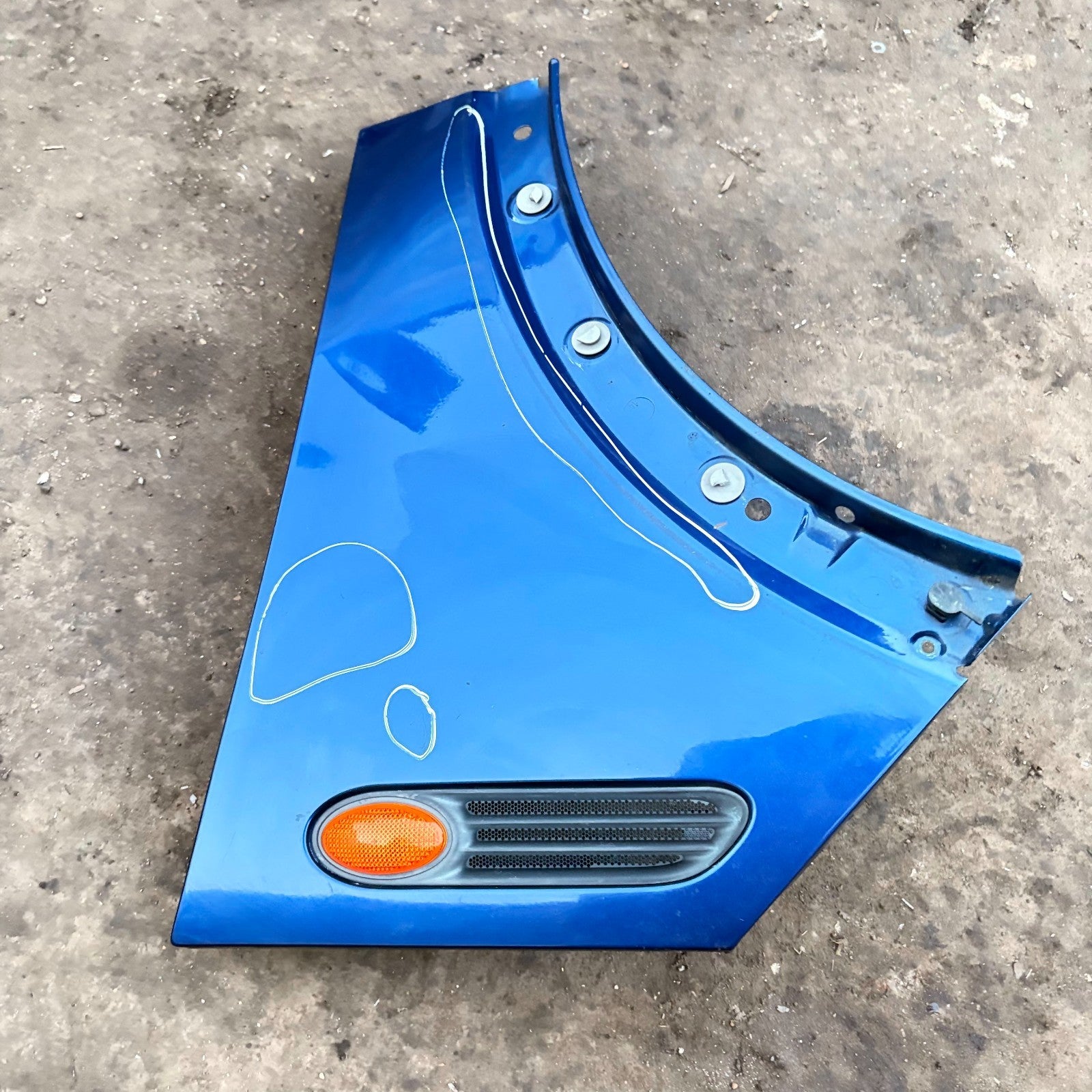 MINI Hatch R50 R53 2002-2006 Front Left Wing Fender Side Panel NSF Blue