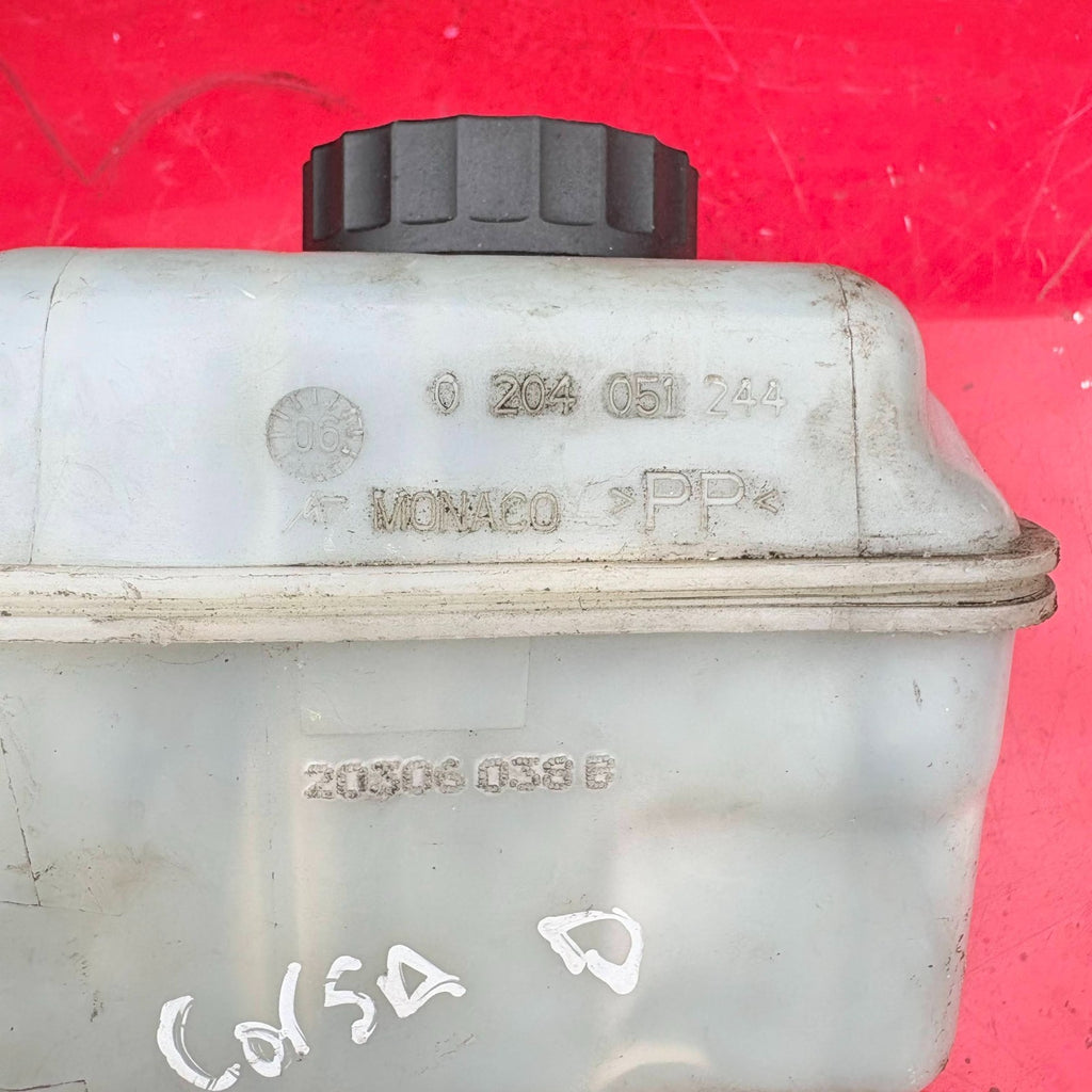 VAUXHALL CORSA D BRAKE MASTER CYLINDER 0 204 051 244 2006-2014