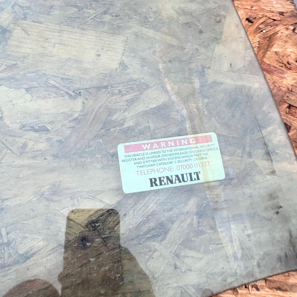 Renault Scenic II J84 2003-2009 OSR Rear Right Drop Window Glass Tinted 43R00048