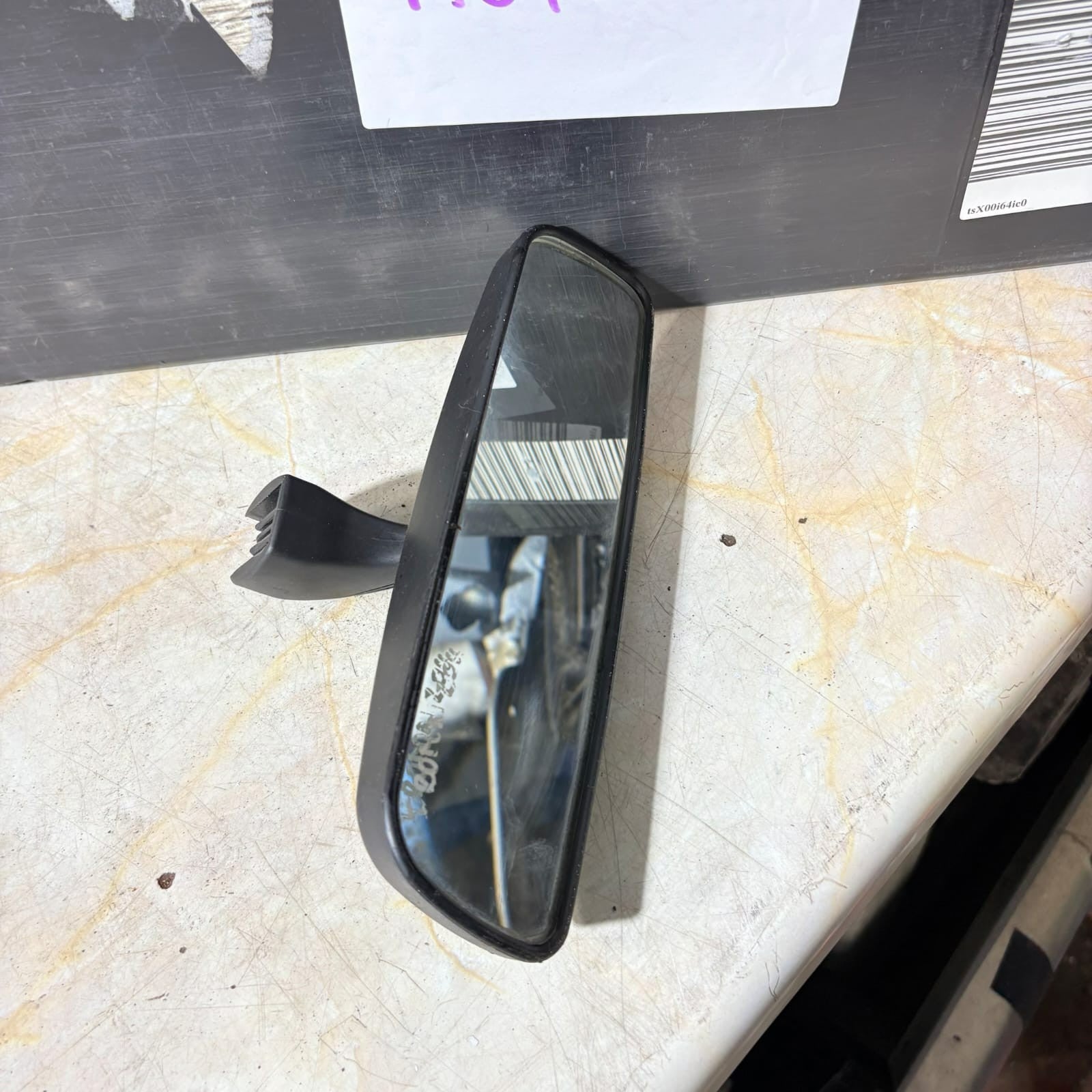 High Quality 8" Black Rear View Mirror Interior Replacement Day Night Universal