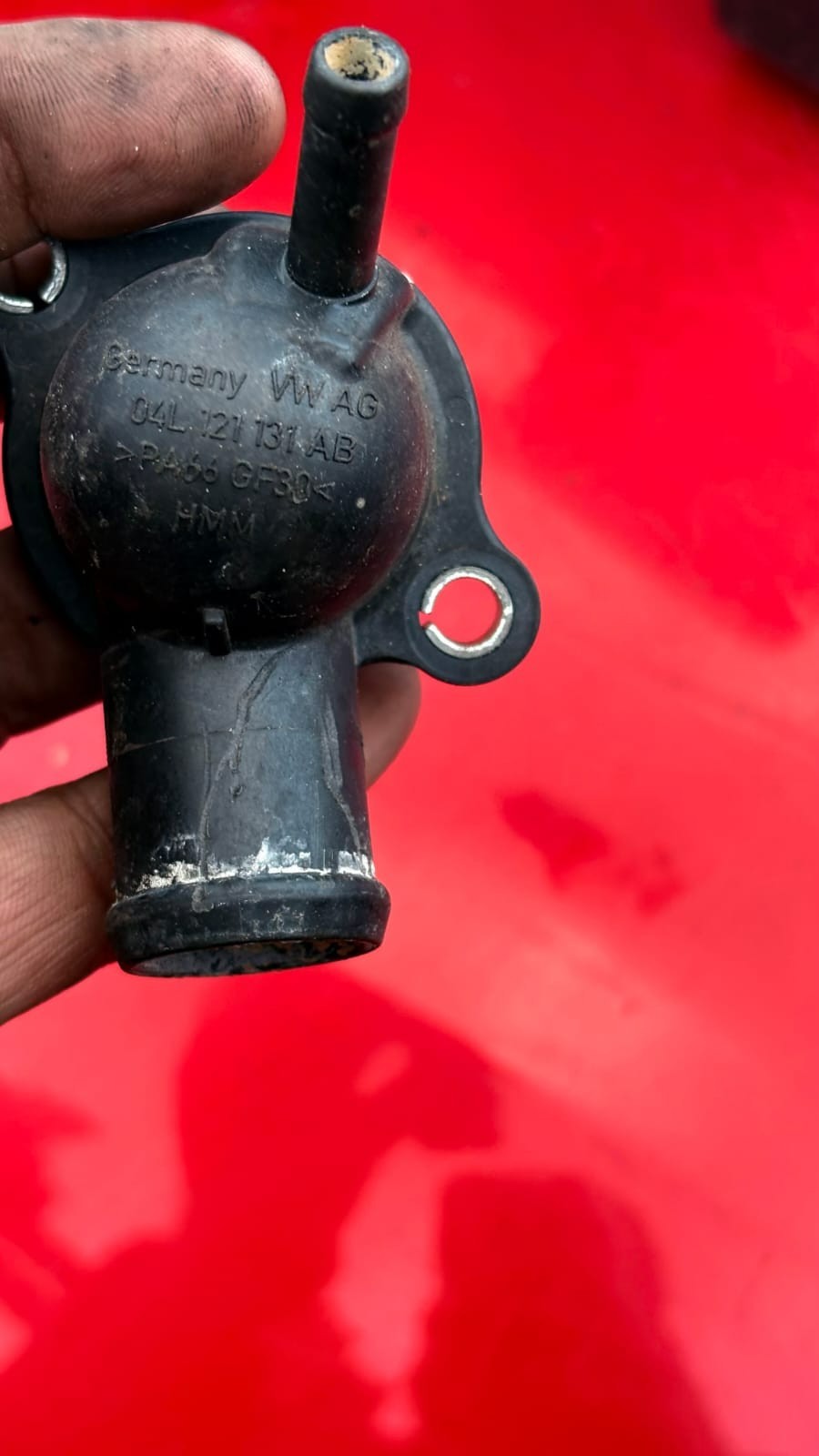 2016VW PASSAT B8 AUDI SEAT SKODA 2.0 WATER COOLANT FLANGE PIPE