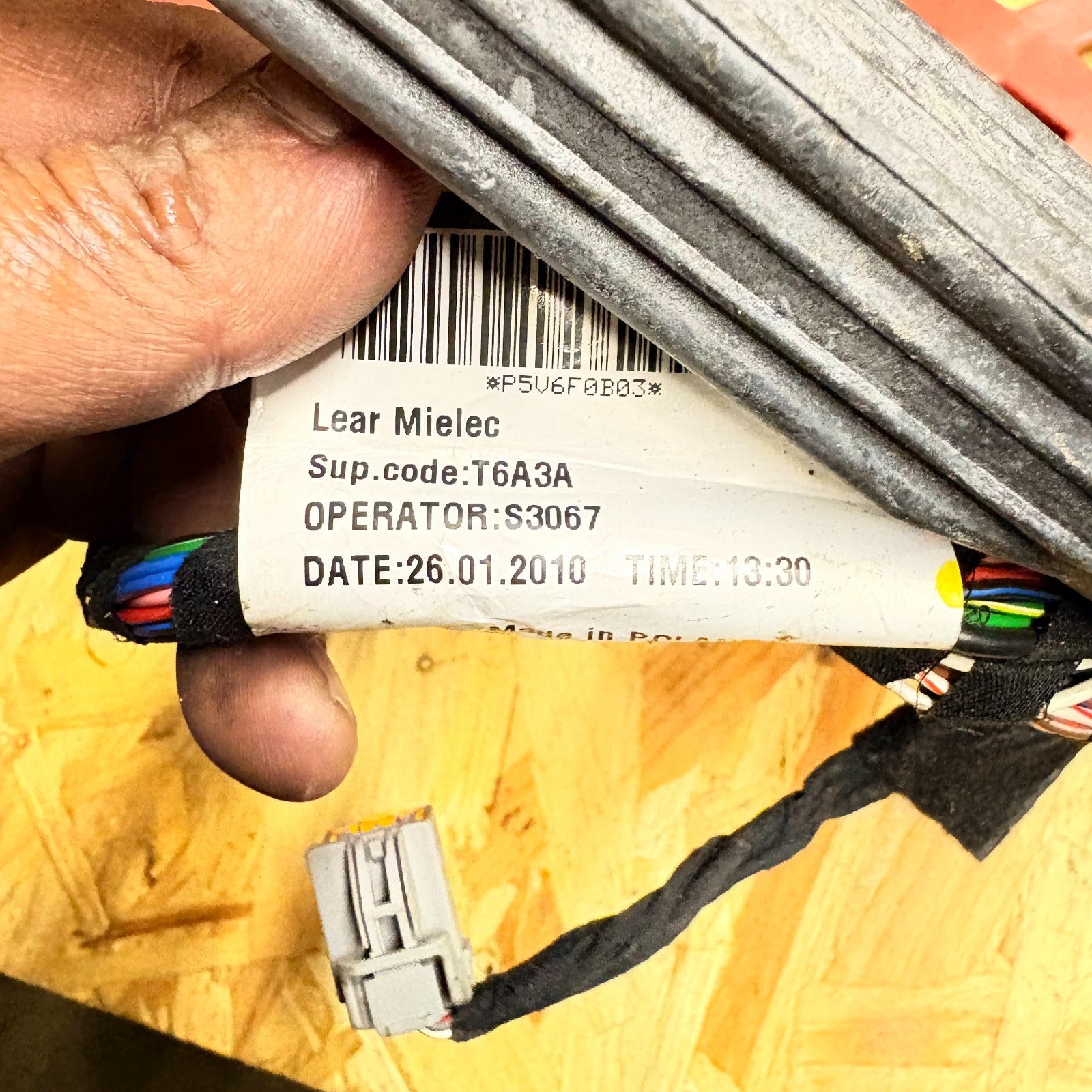 Volvo C30 2006-2013 Driver Front Right Door Wiring Loom Harness 31295053-AC R-De