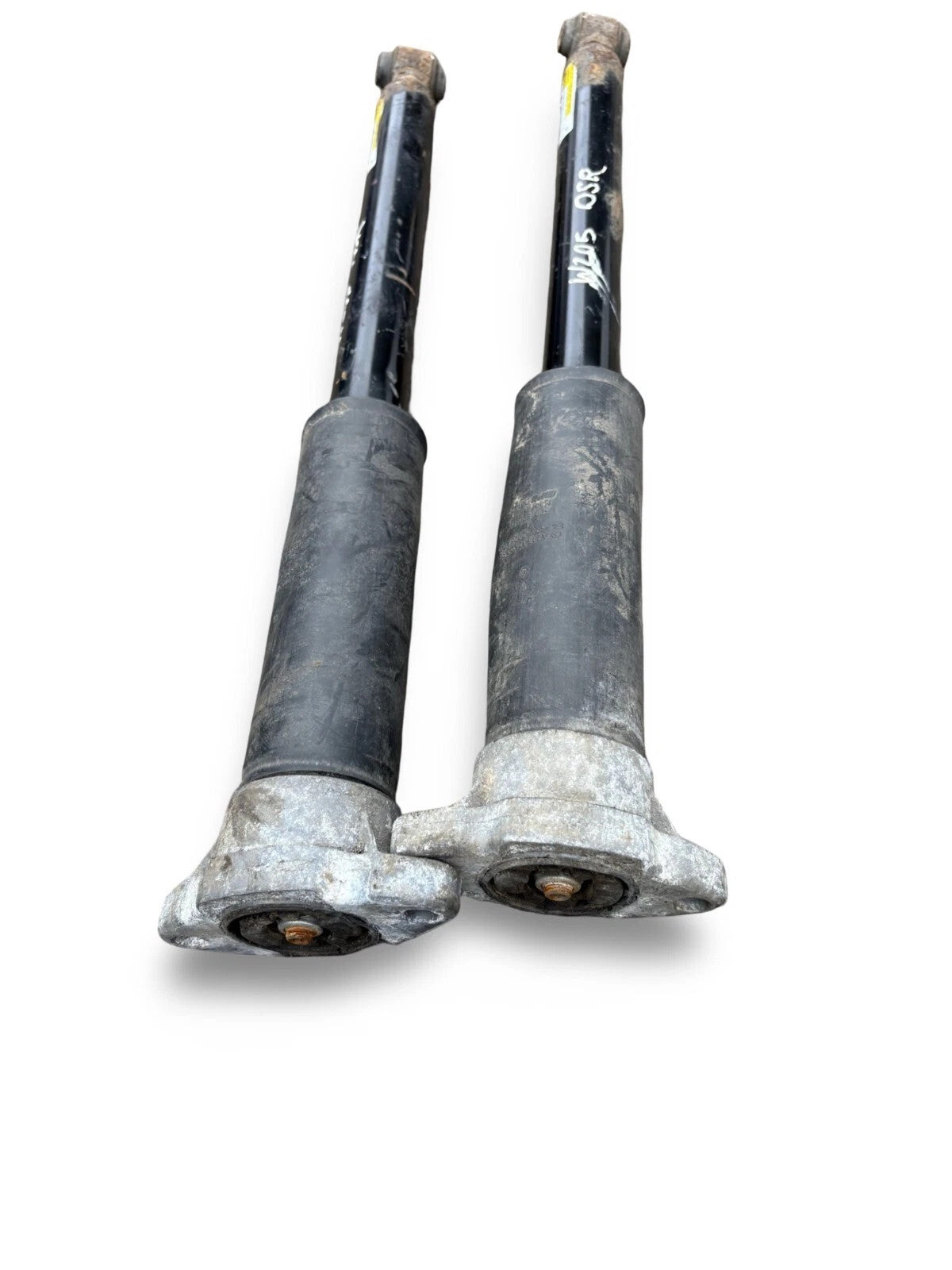 MERCEDES C CLASS C205 REAR SHOCK ABSORBER STRUT PAIR X2 2014-2021 A2053203030