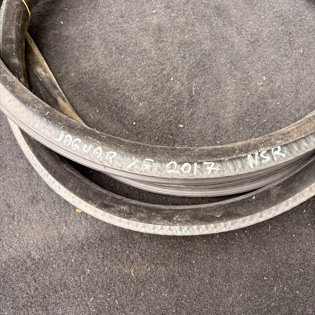 JAGUAR XE X760 2015-2022 REAR LEFT N/S REAR DOOR RUBBER SEAL GX73-253A10-A