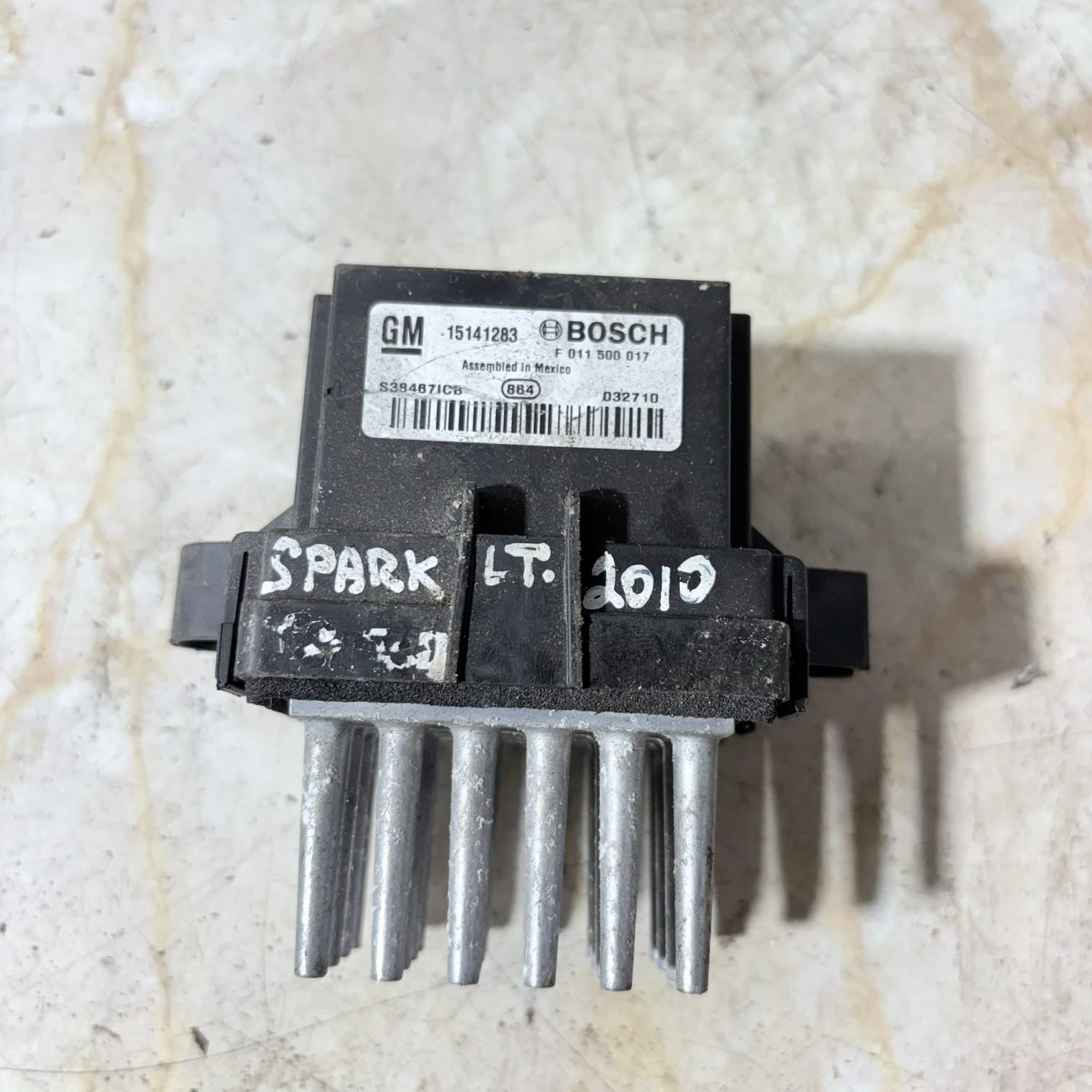 2010 VAUXHALL INSIGNIA HEATER BLOWER MOTOR FAN RESISTOR RHEOSTAT GM 15141283