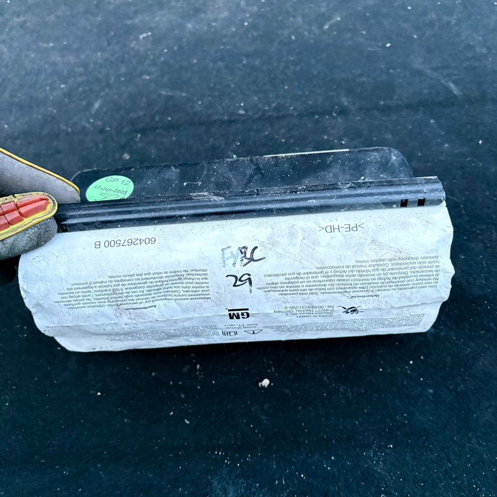 VAUXHALL MERIVA 2003-2010 PASSENGER LEFT SRS BAG 604267500B