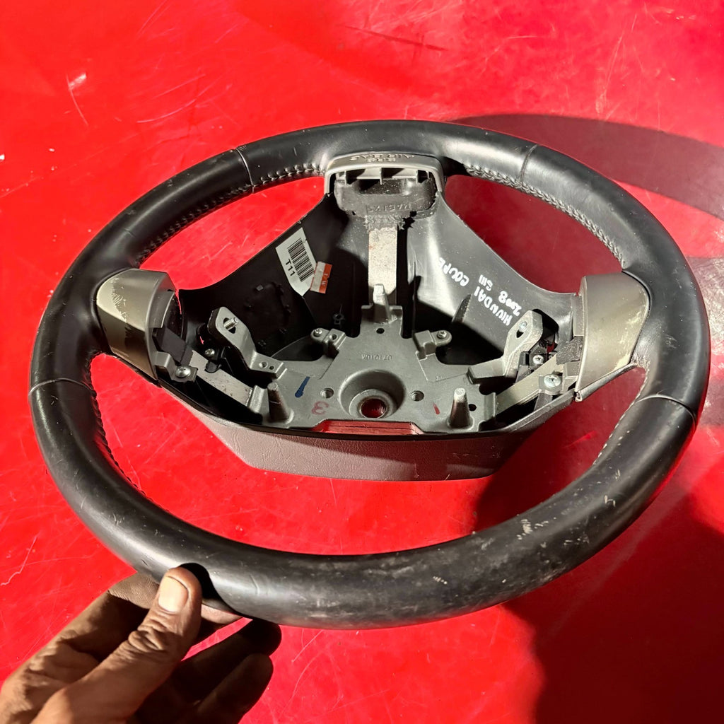 2008 HYUNDAI COUPE SIII STEERING WHEEL GENJUINE