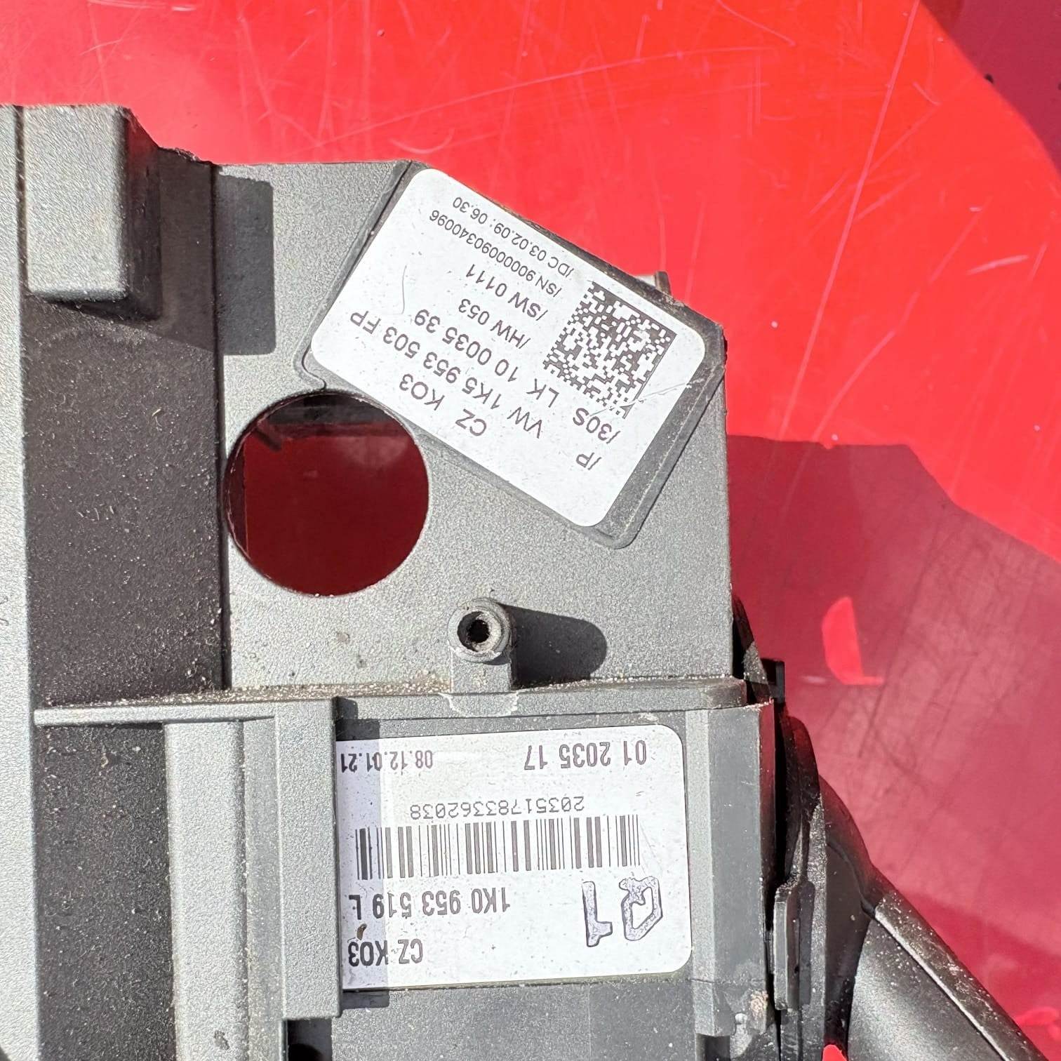 VOLKSWAGEN JETTA INDICATOR WIPER STALKS 1K5953503FP 2009
