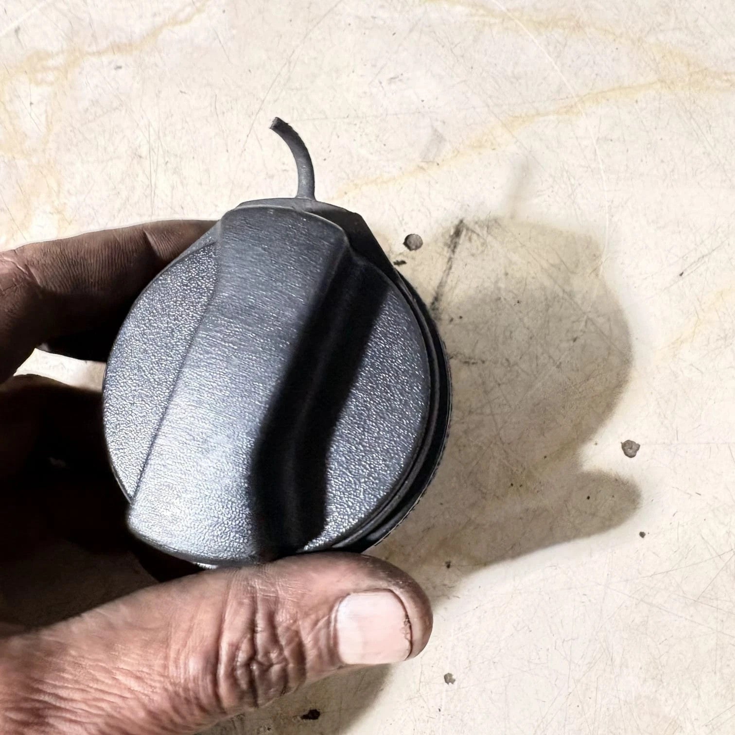 SEAT Alhambra Mk1 7M (2000-2010) Fuel Filler Cap Black 7M3201553A YM219030CA