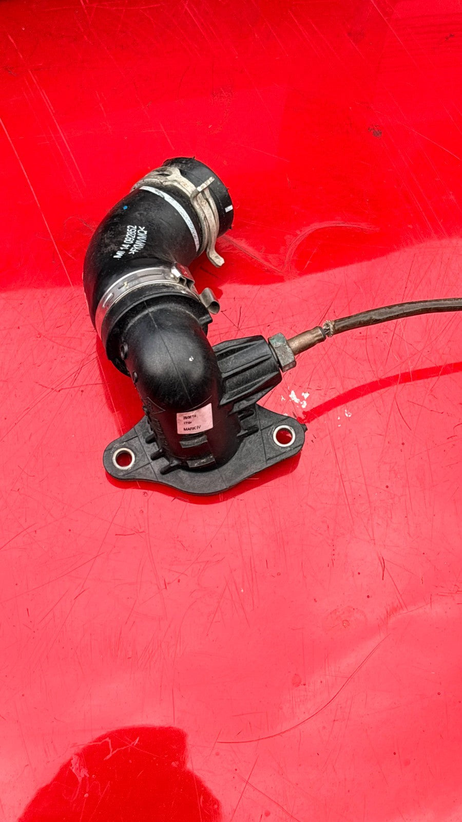 NISSAN JUKE 2014 INTERCOOLER PIPE HOSE 147138491R