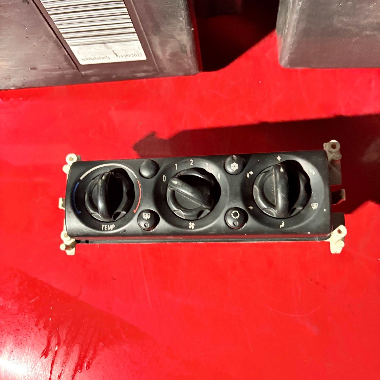 BMW Mini Cooper 2002 Climate Control Heater control unit 64111502214