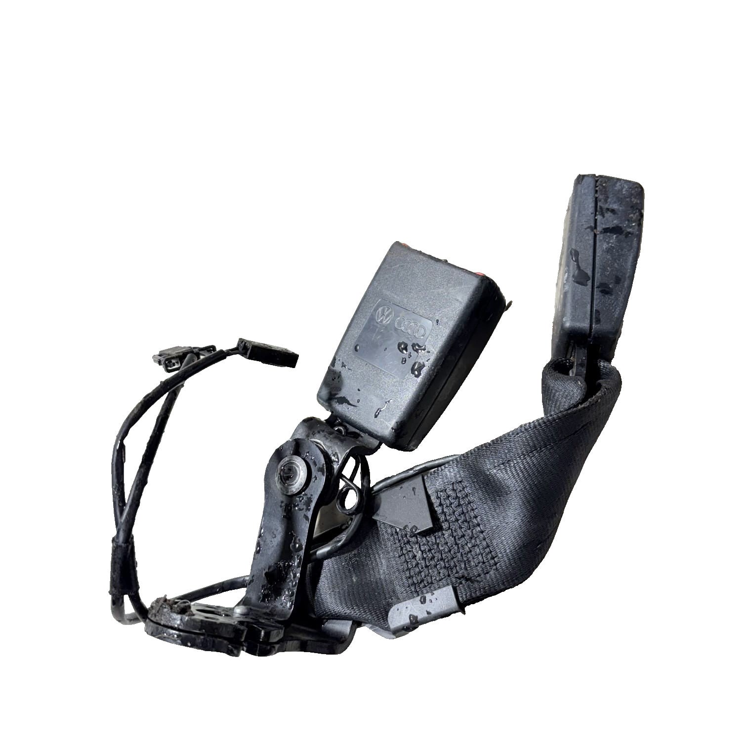 Audi A1 2014 N/S Front Passenger Seatbelt Buckle Receiver Twin 81A857739