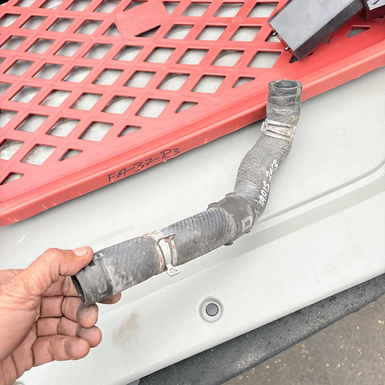 Hyundai i10 Mk1 (PA) 2013 Engine Coolant Hose Pipe B19 Radiator Hose