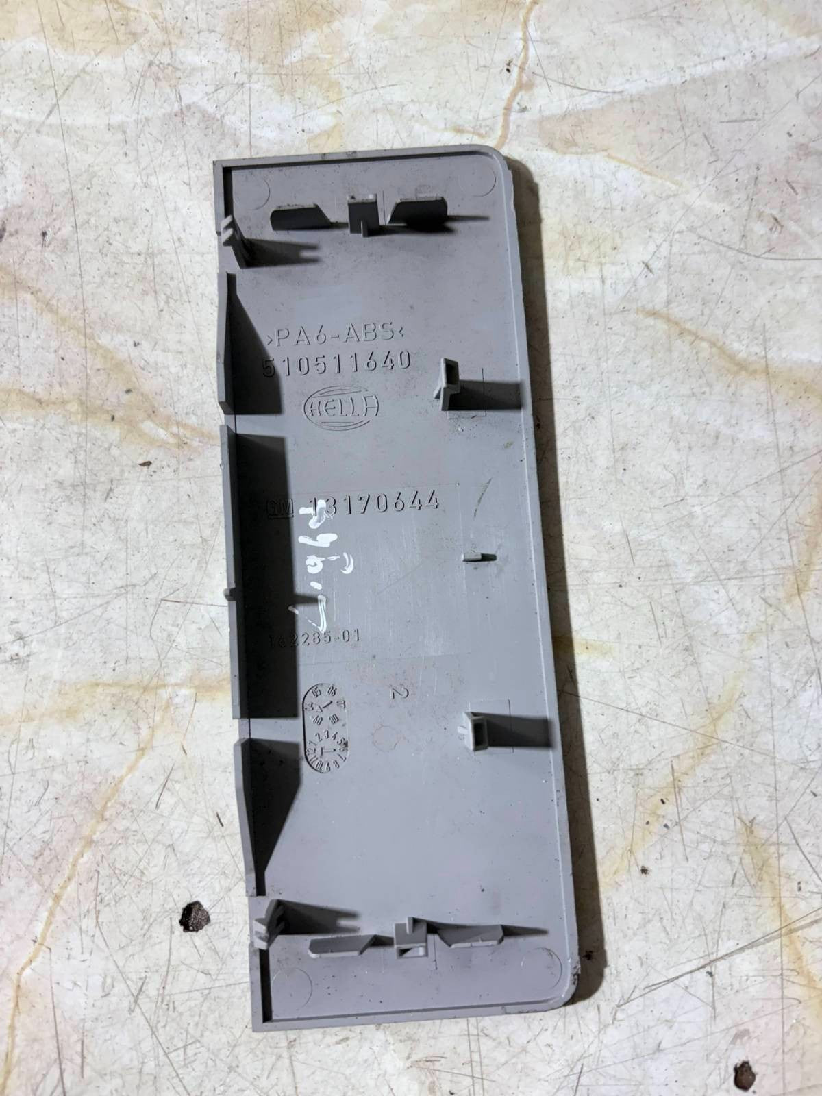 Vauxhall Interior Light Panel Trim 13170644