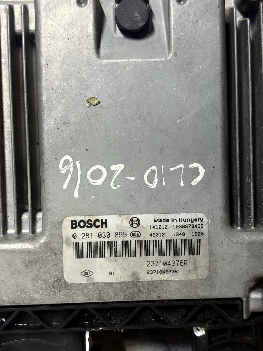 Renault Clio Mk4 2012-2019 ECU Engine Control Unit K9K 0281030899
