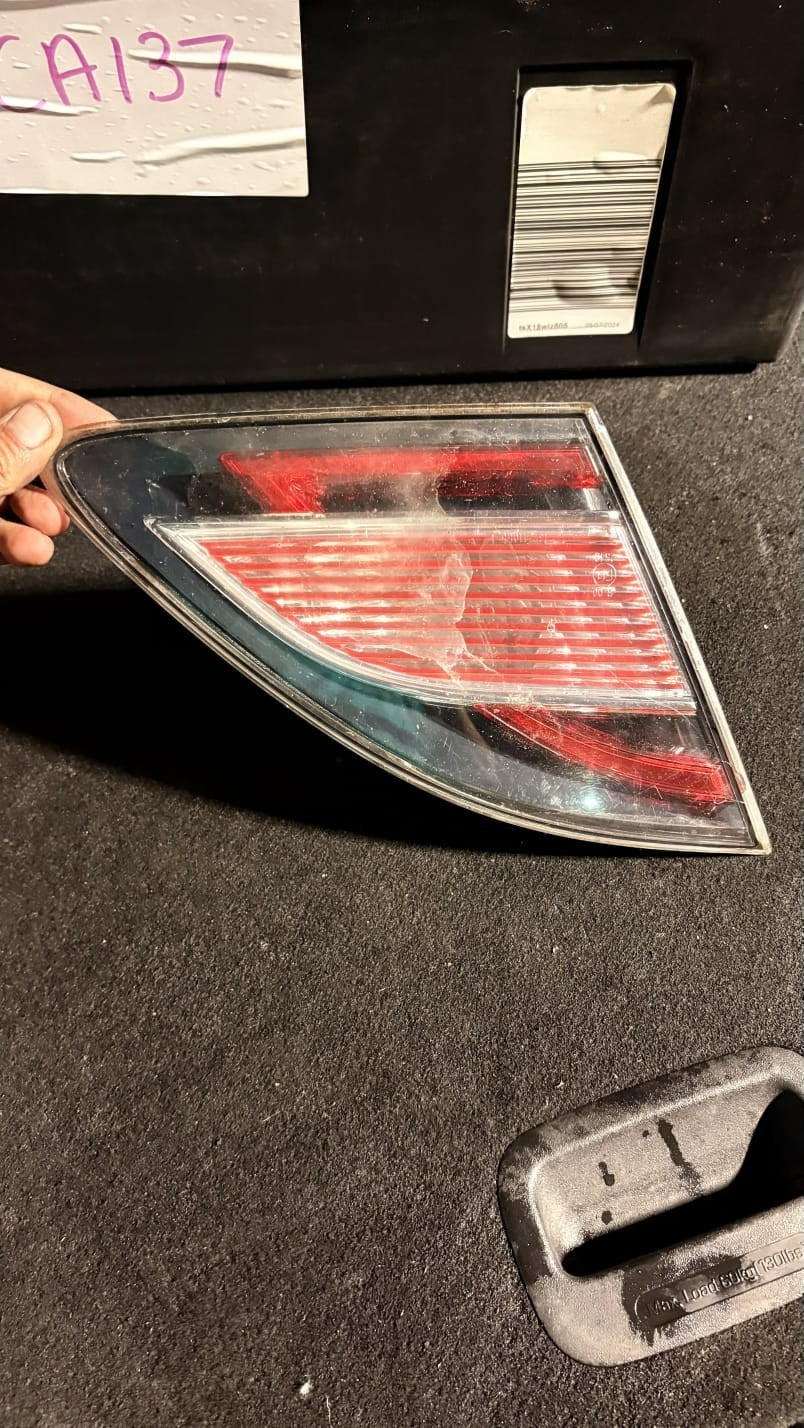 Mazda 6 GH Mk2 2008-2012 Hatch 5dr NSR Left Inner Tailgate Tail Light 132-41055