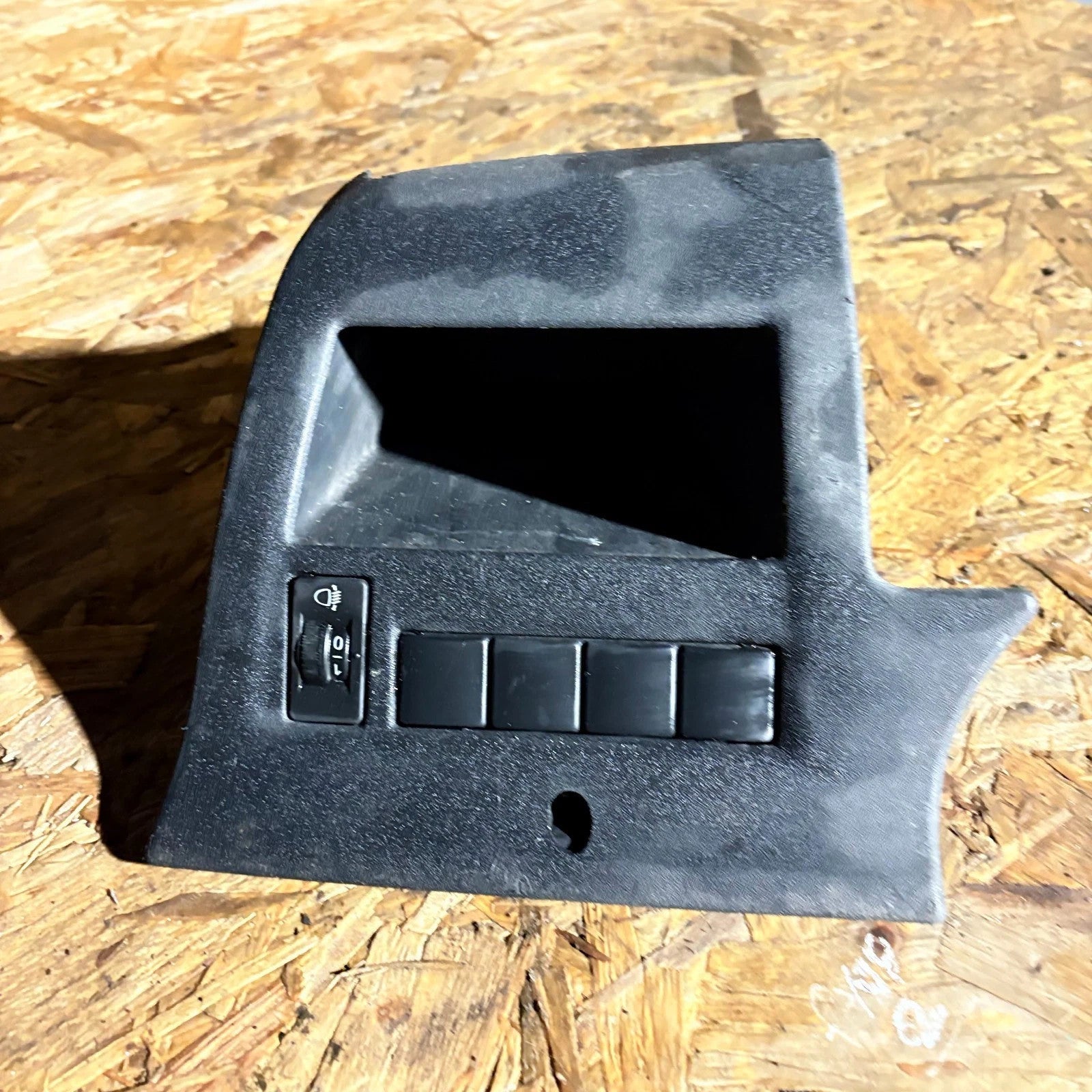 CITROEN C4 2004-2010 DASHBOARD COIN TRAY SWITCH PANEL COVER