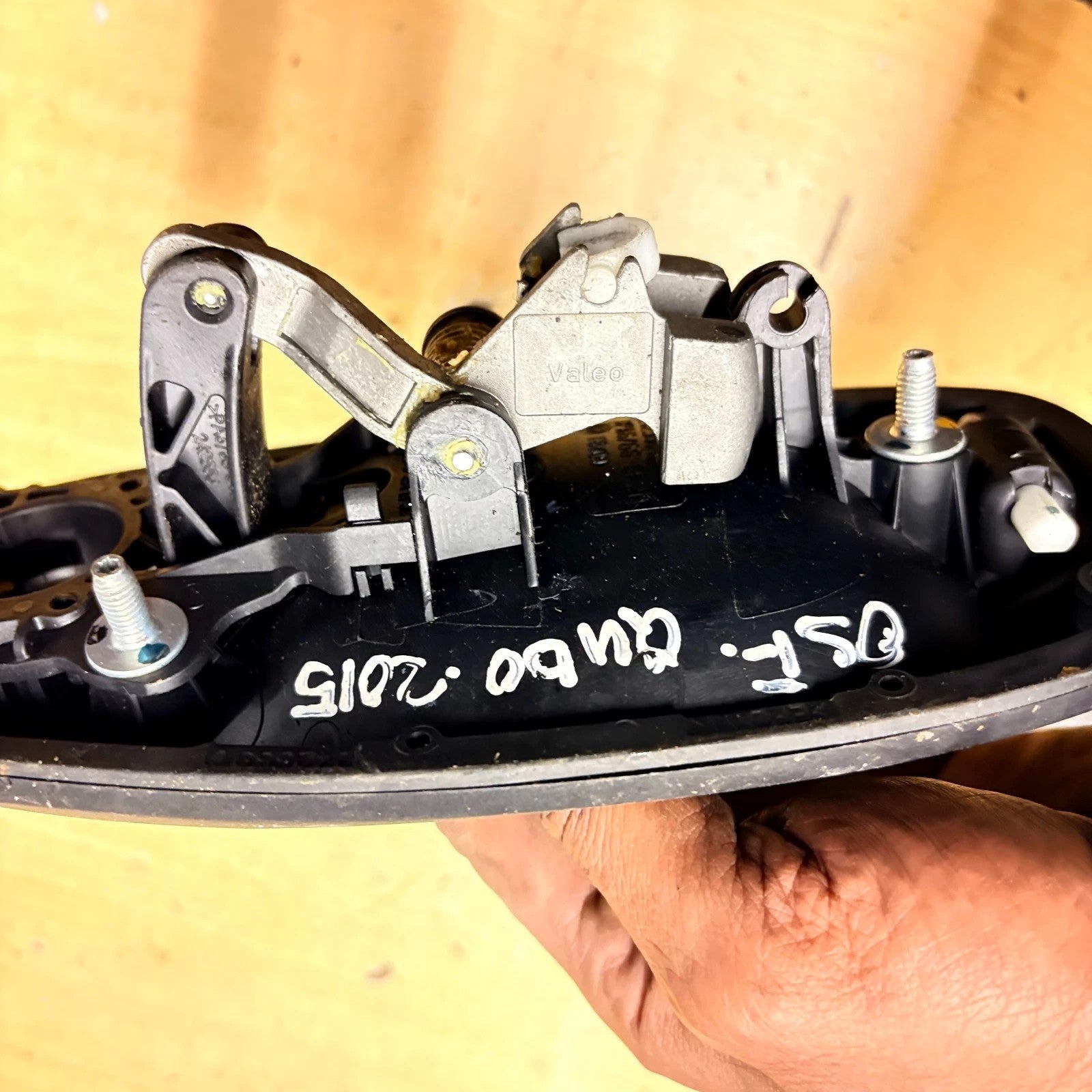 Fiat Qubo 2008-2017 Front Right Exterior Door Handle Driver Side OSF 242559C