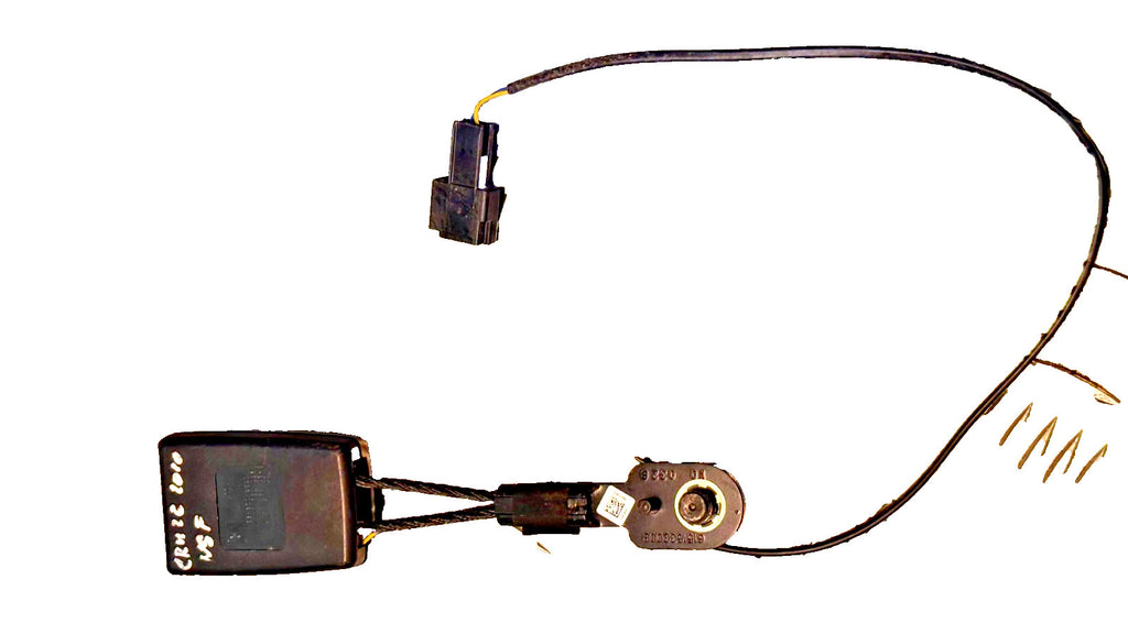 08-16 Chevrolet Cruze Passenger Front Left Seat Belt Buckle Saloon 68-830-9590