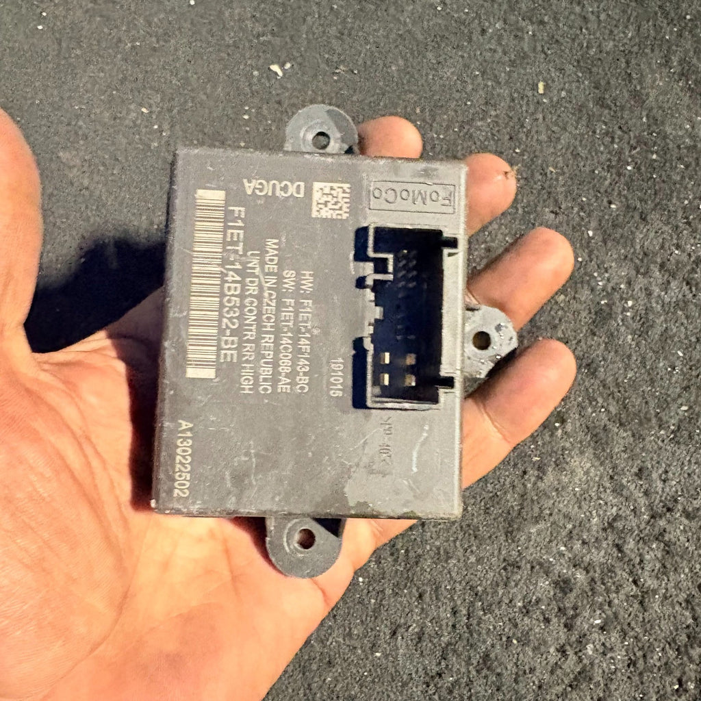 Ford Focus Mk3 2015-2018 Rear Left Door Window Control Module F1ET-14B532-BE