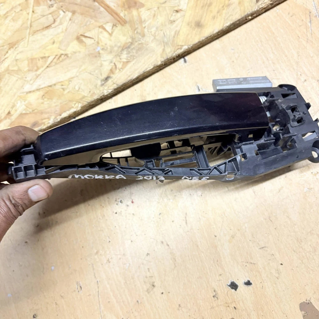Opel Mokka 2013 N/S Front Outer Door Handle Black 5 Door