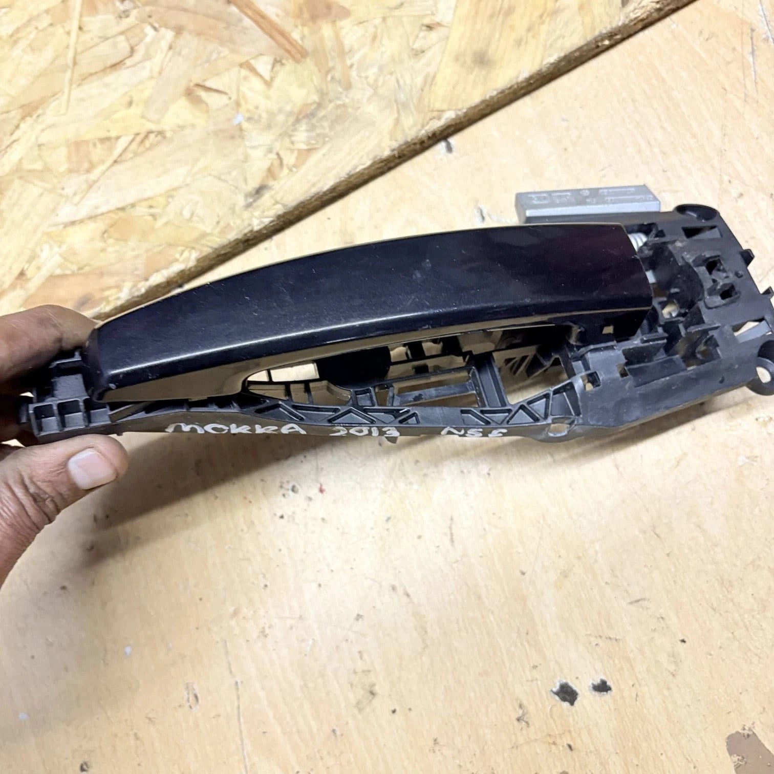 Opel Mokka 2013 N/S Front Outer Door Handle Black 5 Door