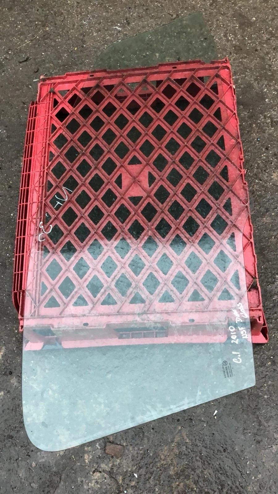 Citroen C1 Mk2 2014 - 2019 3 Door Nearside Passenger Front Door Glass Window