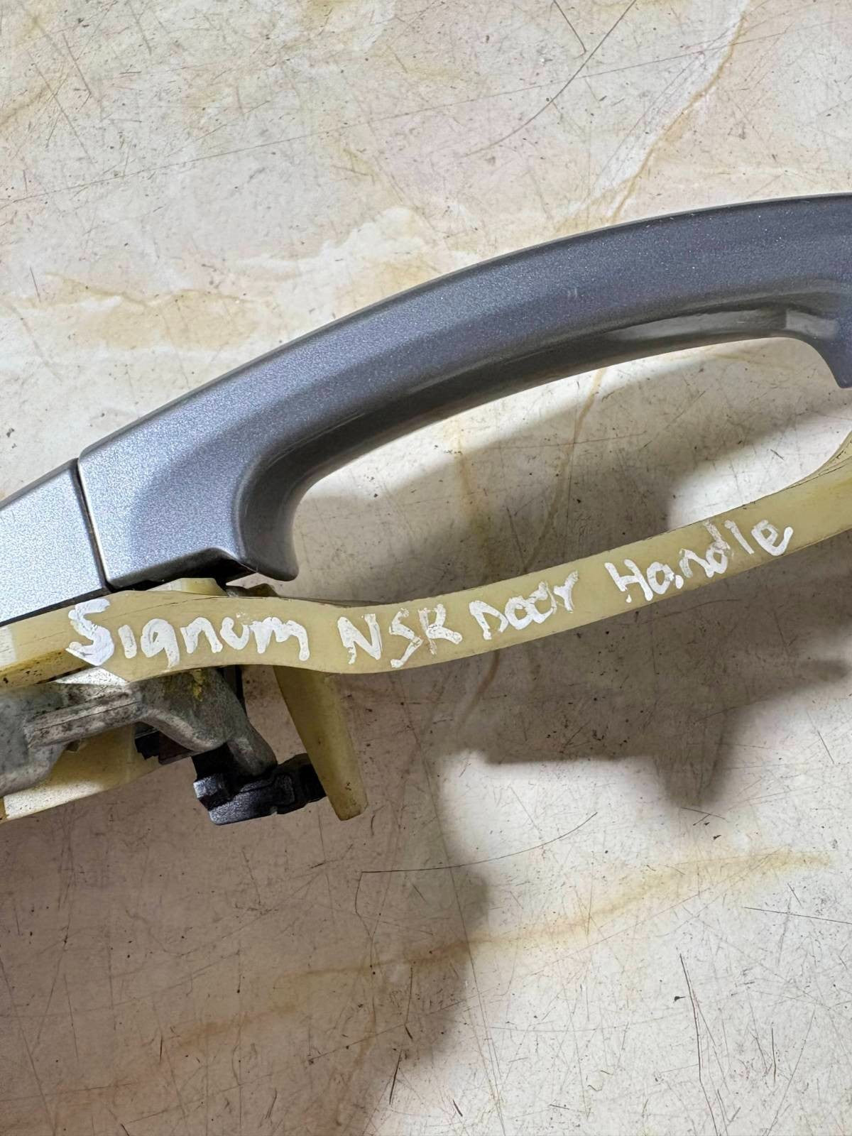 Vauxhall Opel Signum 02-2006 Year Rear Left Exterior Handle 13106604