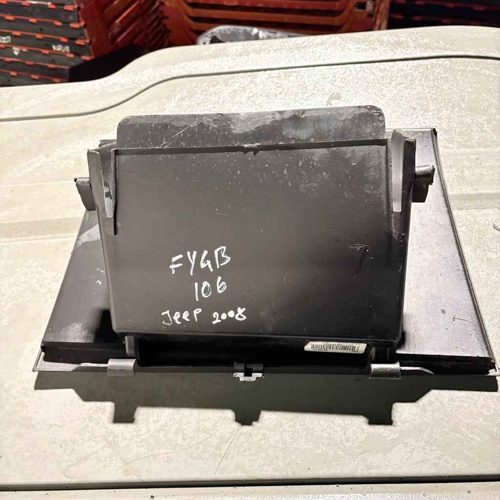 2008 Jeep [MODEL] Glove Box Compartment Assembly Dashboard Storage Door Lid