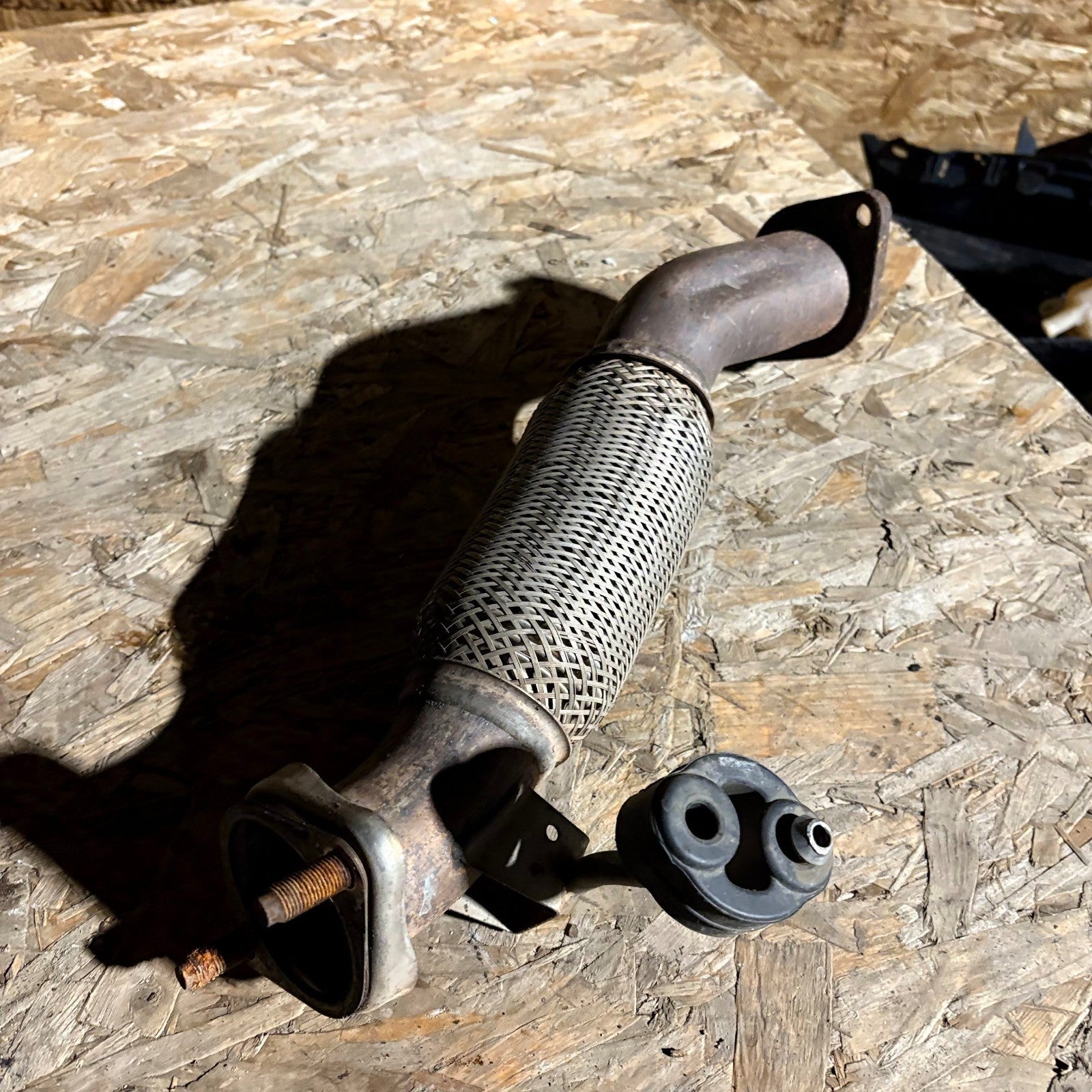 2019-2020 Hyundai Santa Fe TM AWD Front Exhaust Pipe Flex Tube Front Pipe
