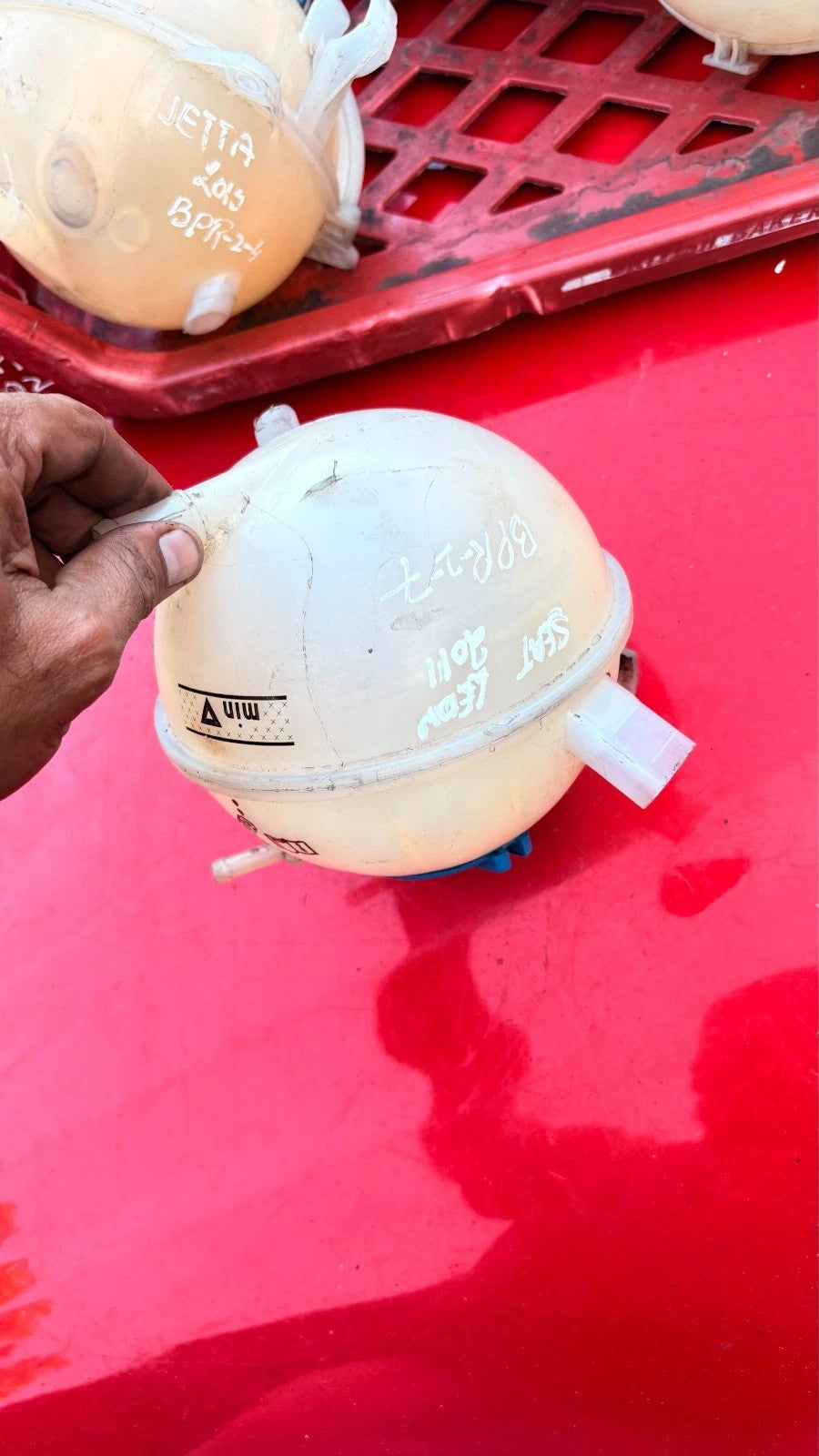 SEAT LEON EXPANSION TANK COOLANT 1K012140A 2011