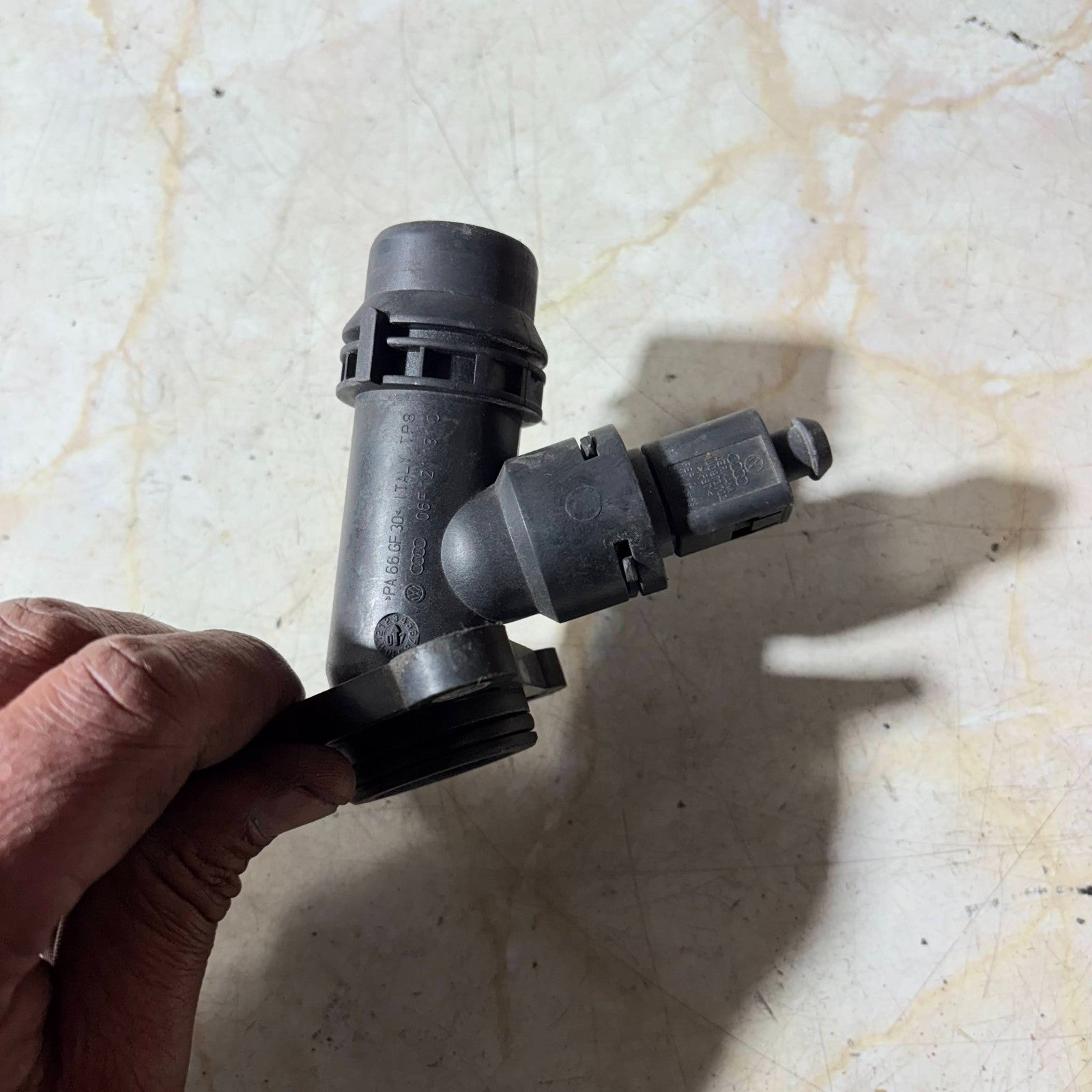 Volkswagen Golf Coolant Flange Water Outlet 06F121131C
