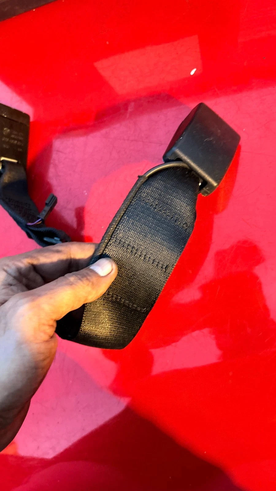 BMW 1 SERIES 118i 2019 DRIVER REAR SEAT BELT BUCKLE PAIR