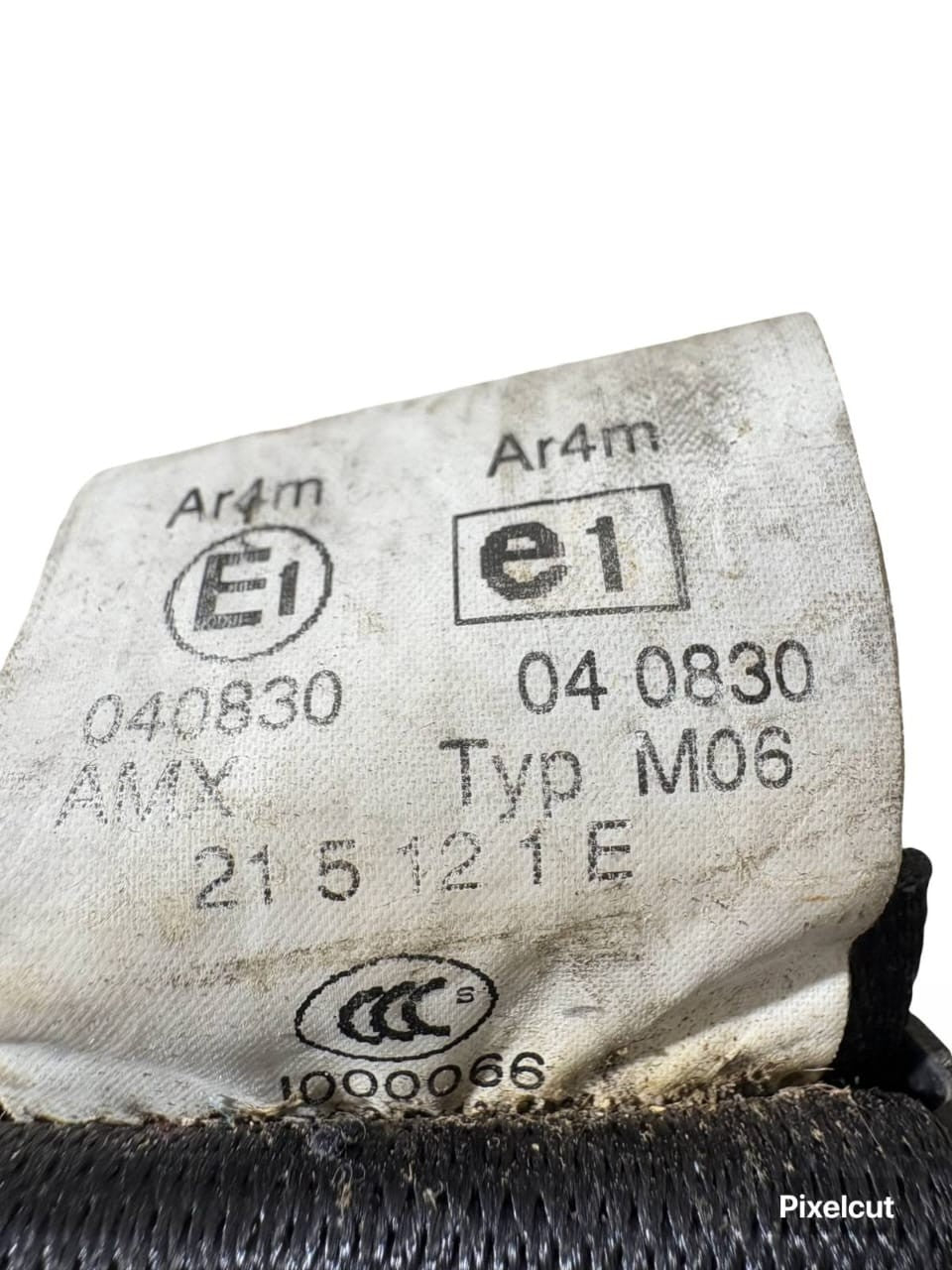 BMW X5 E70 2012 Rear Right Seat Belt Seatbelt Black 602506400B