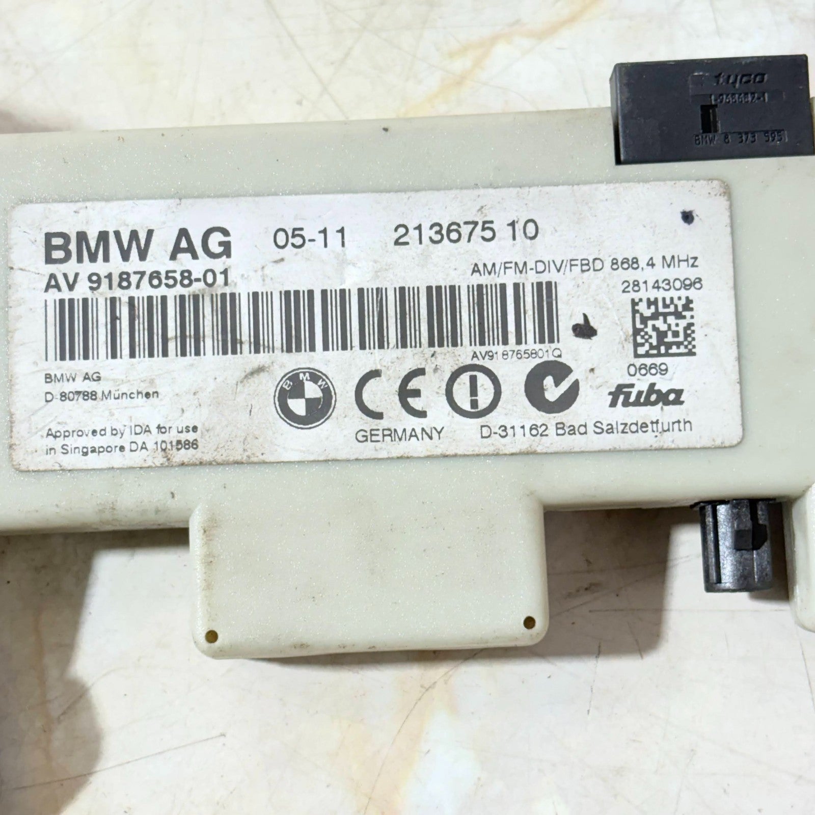 BMW 3 Series E90/E92 incl 320d Antenna Amplifier 65209187658 9187658 21367510