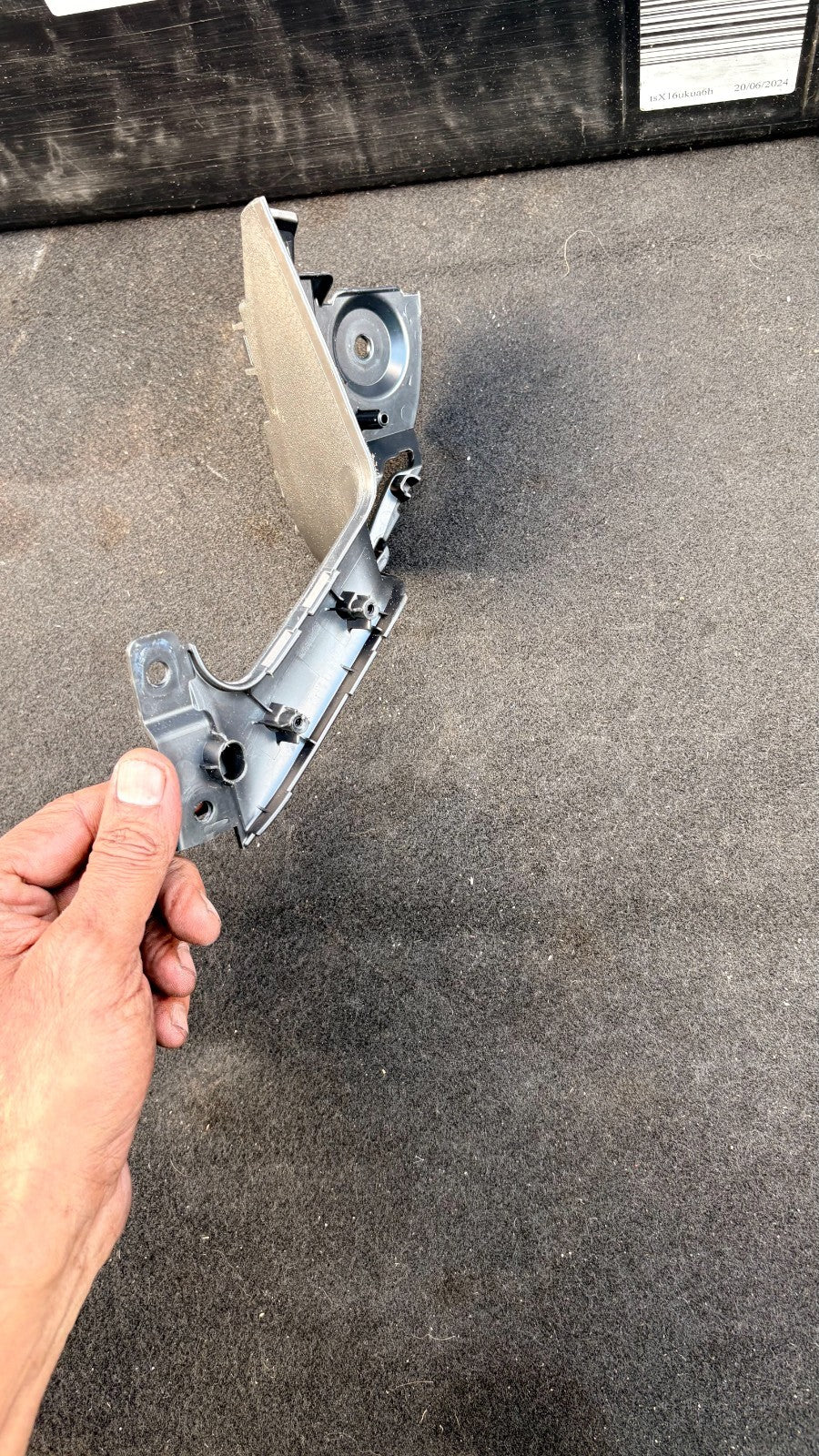 2013-2021 NISSAN QASHQAI J11 DRIVER SIDE DOOR GRIP 80950 4EAOAX