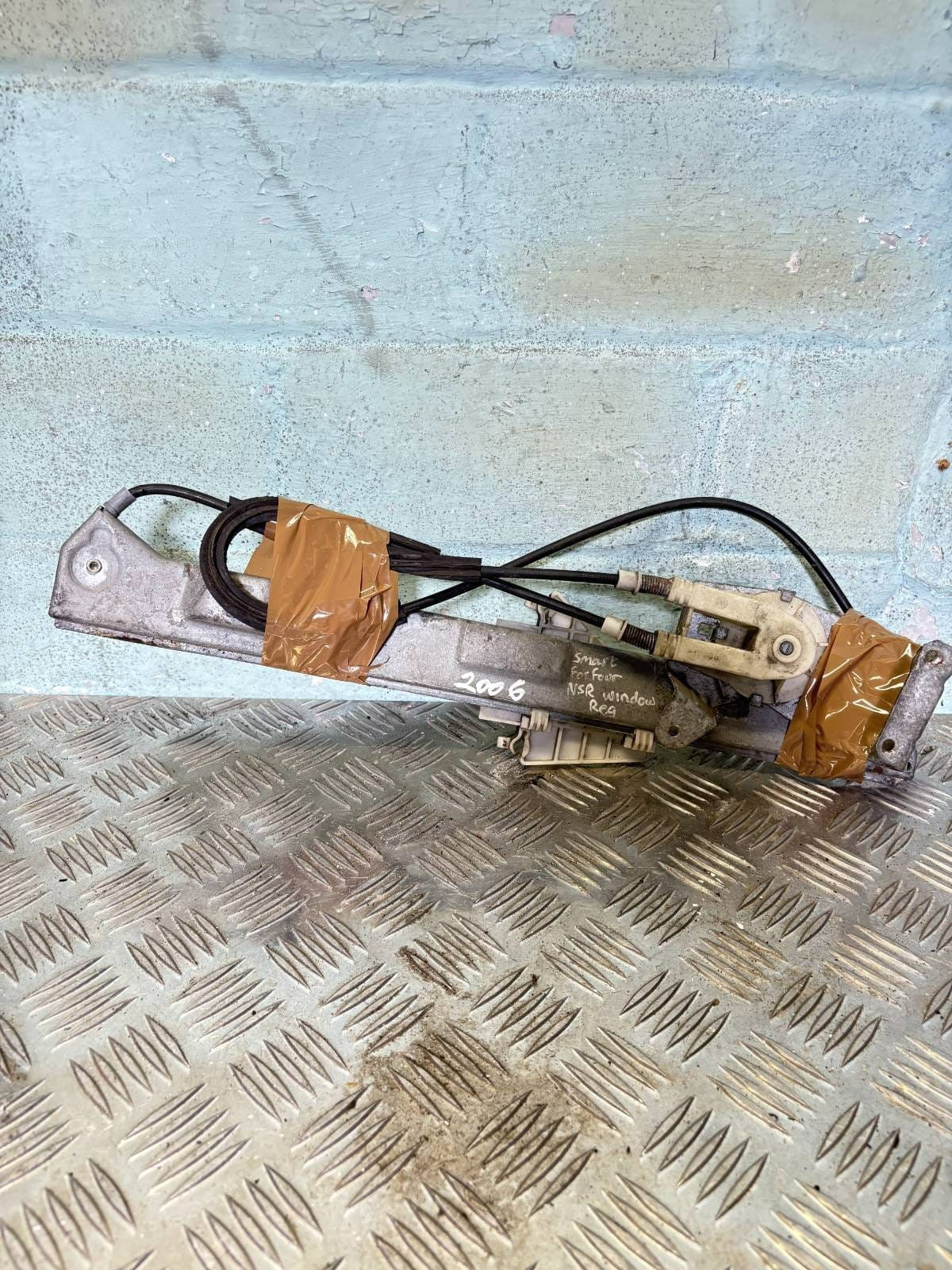 FIAT GRANDE PUNTO WINDOW REGULATOR/MECH MANUAL (REAR PASSENGER SIDE 5 DR 2006