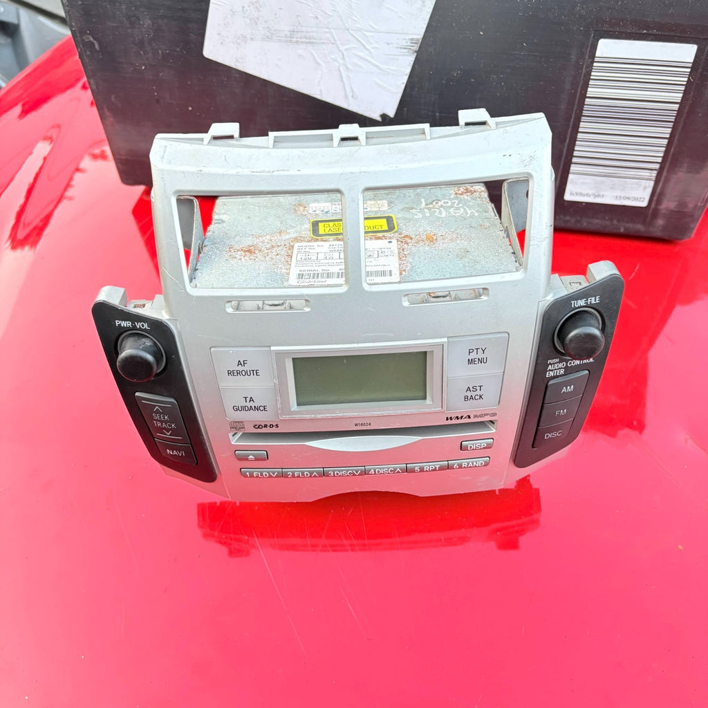 Toyota Yaris MK2 XP90 2006-2008 Radio CD MP3 Stereo Head Unit 86120-0D210 W58824