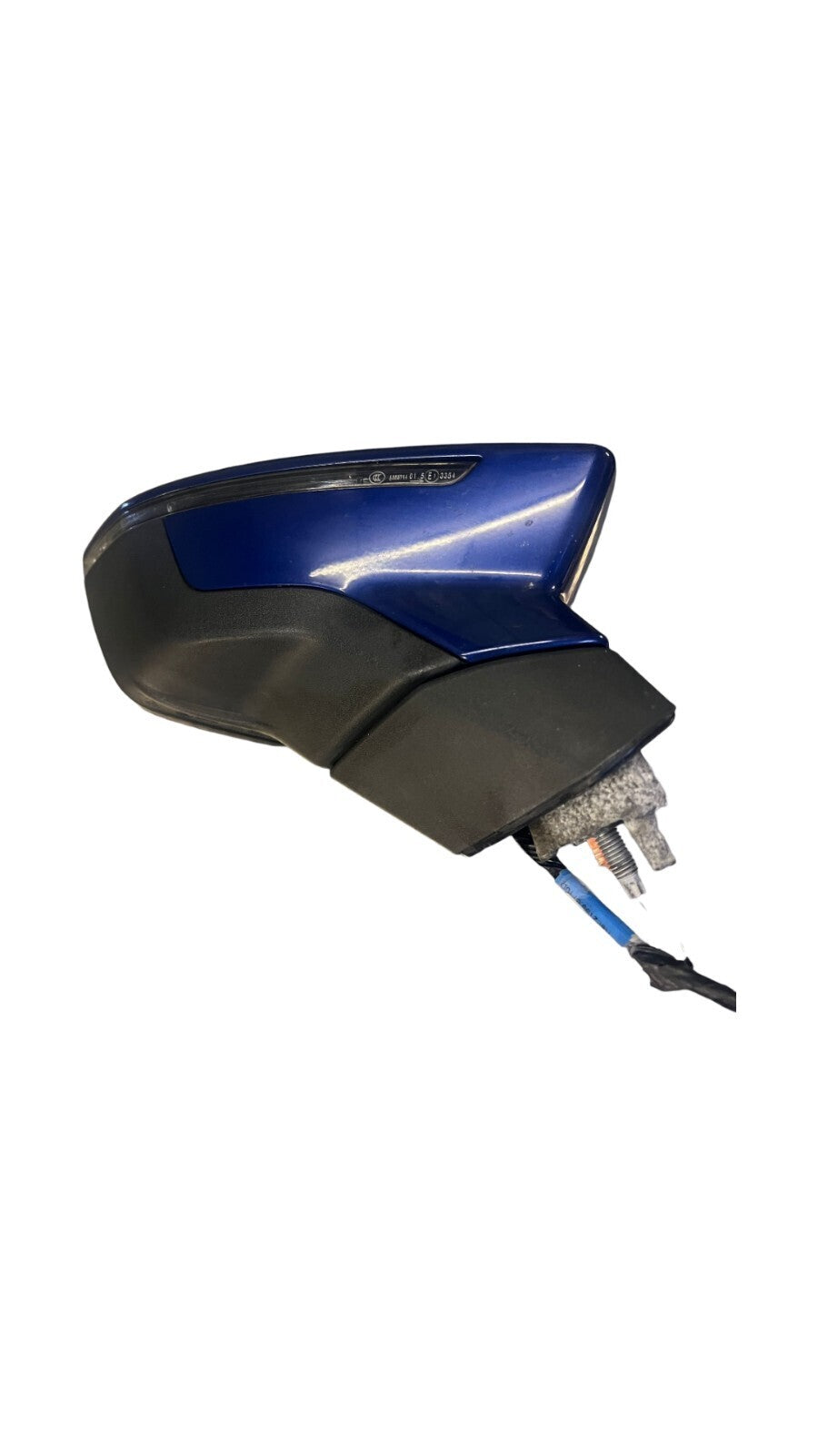 2013-2016 SEAT LEON MK3 DRIVER SIDE WING MIRROR BLUE OS OSF OFFSIDE