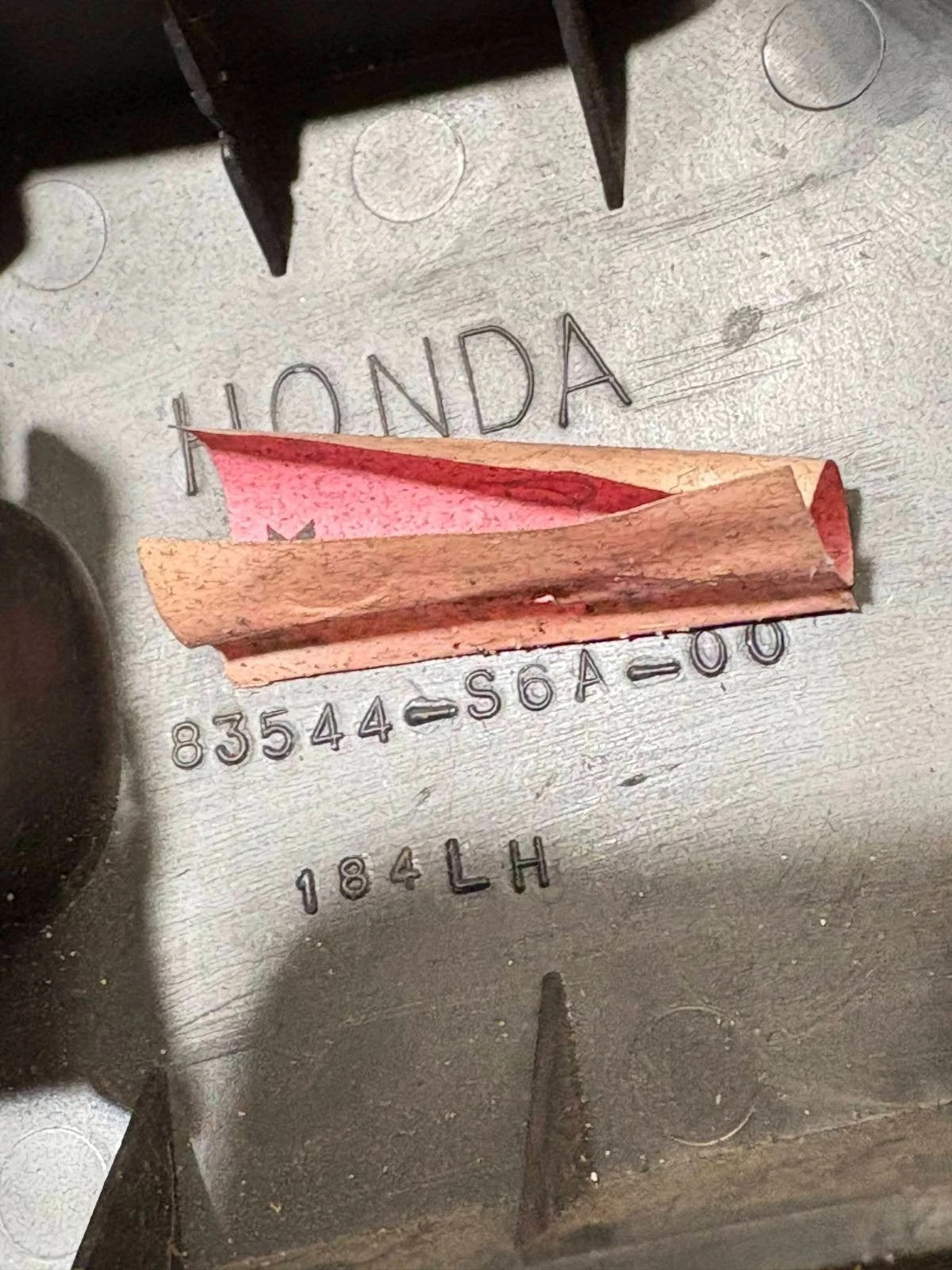 2004 HONDA CIVIC MK7 N/S FRONT PASSENGER SIDE WINDOW SWITCH 83544-S6A-00