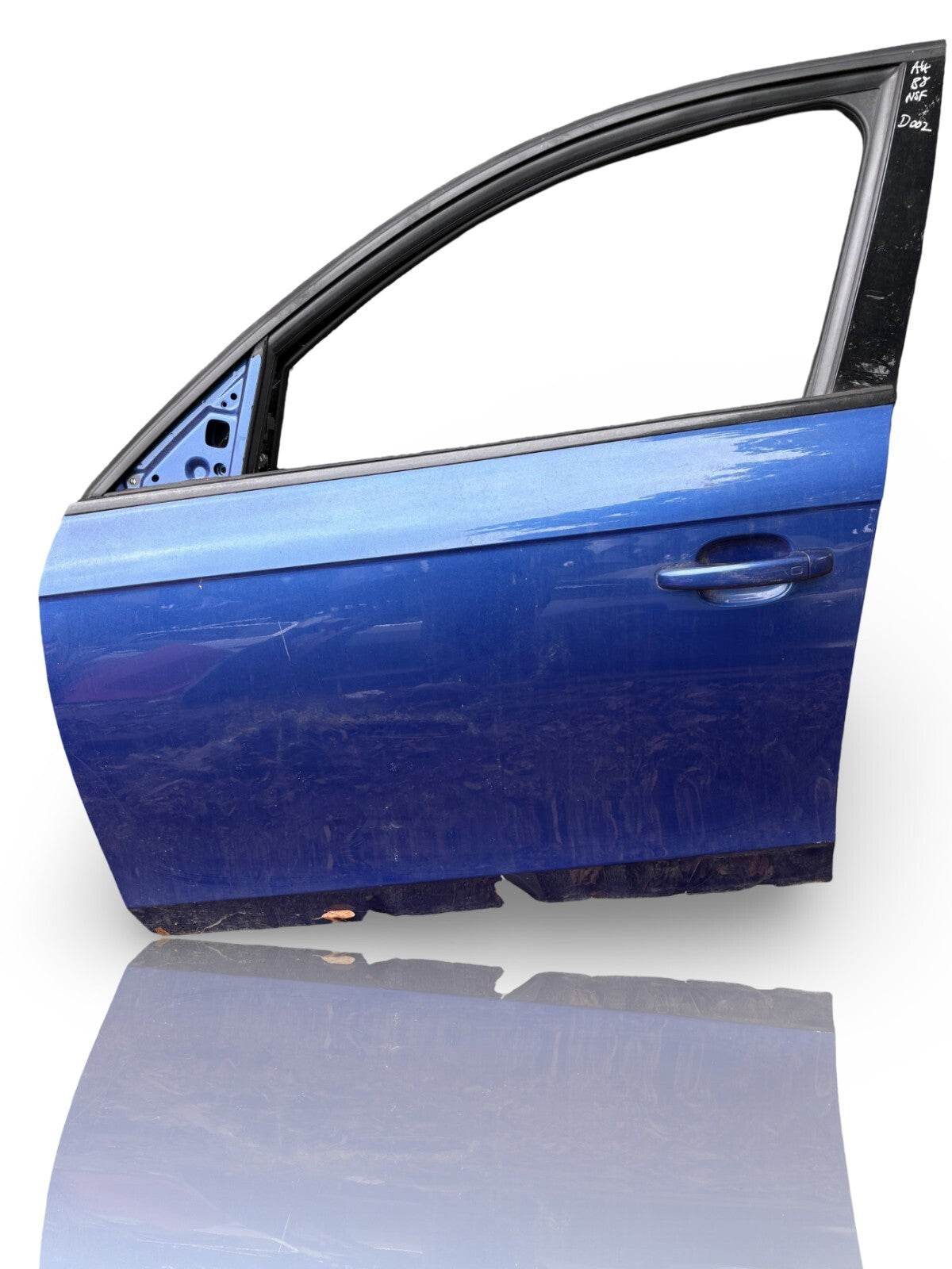Audi A4 B8 2008-2015 Front Left NSF Passenger Complete Door Blue Free P&P