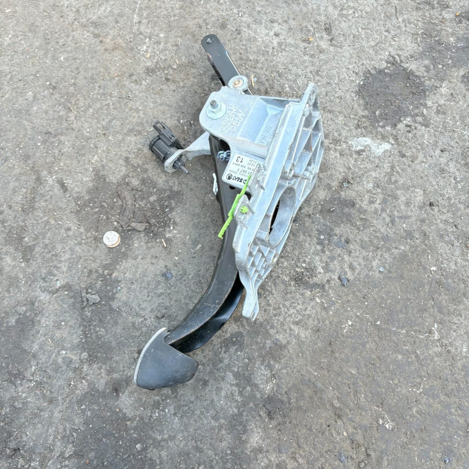 Volkswagen Golf Mk5 2004-2008 Brake Pedal Box 1K2721117E