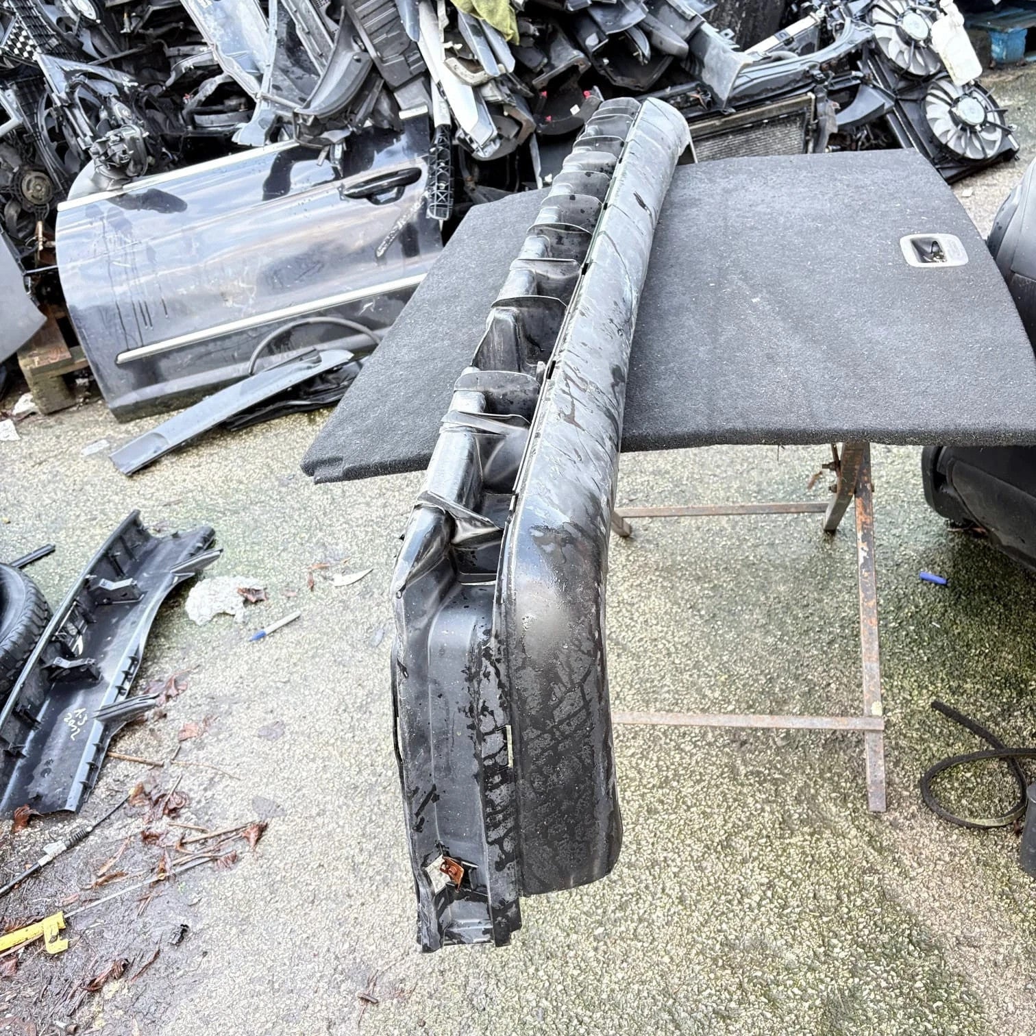 Plastic Rear Bumper Citroen Jumpy 1.9 Diesel 51kW 3P 1489562077